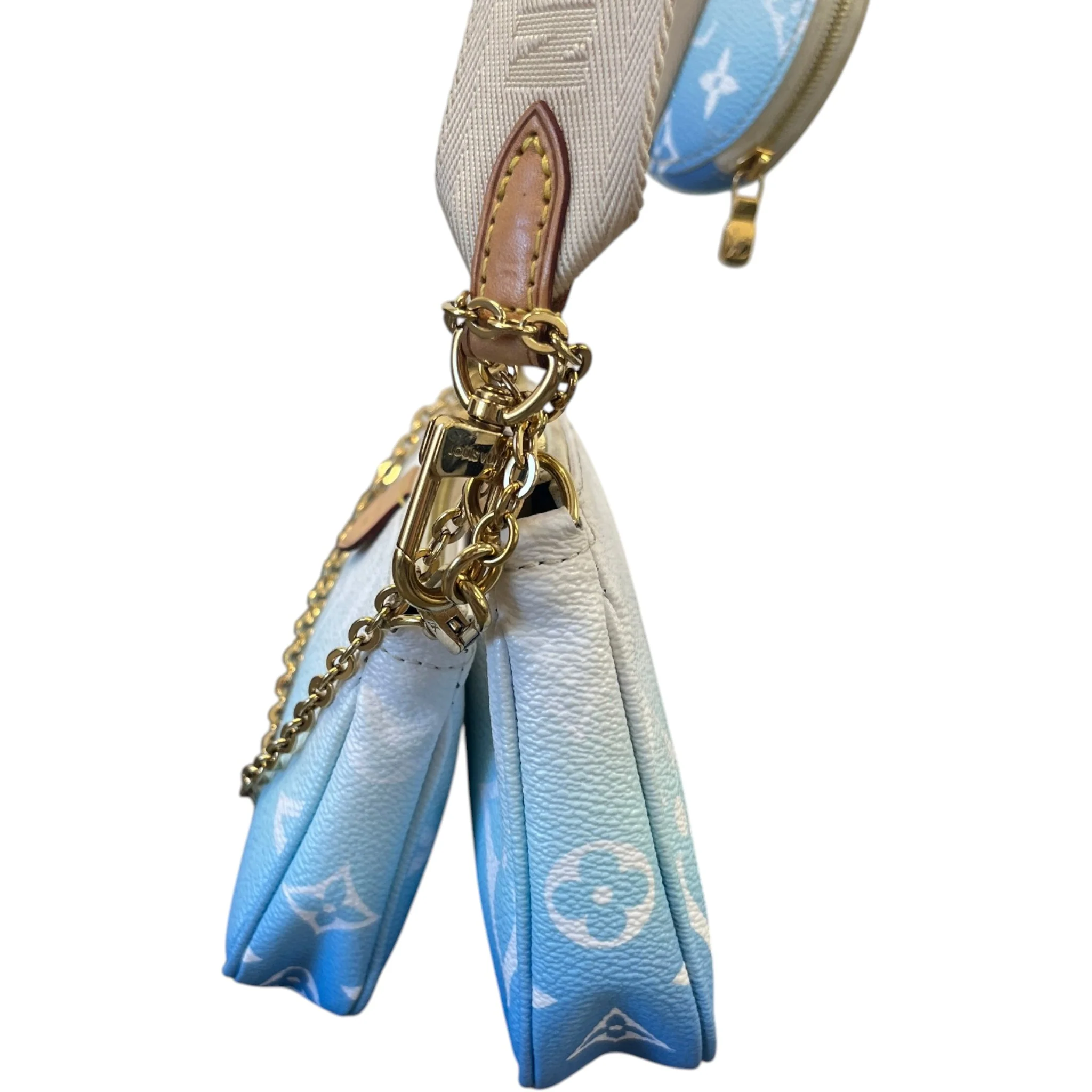 Women's Multi Pochette Accessoires Bag Blue - Image 7