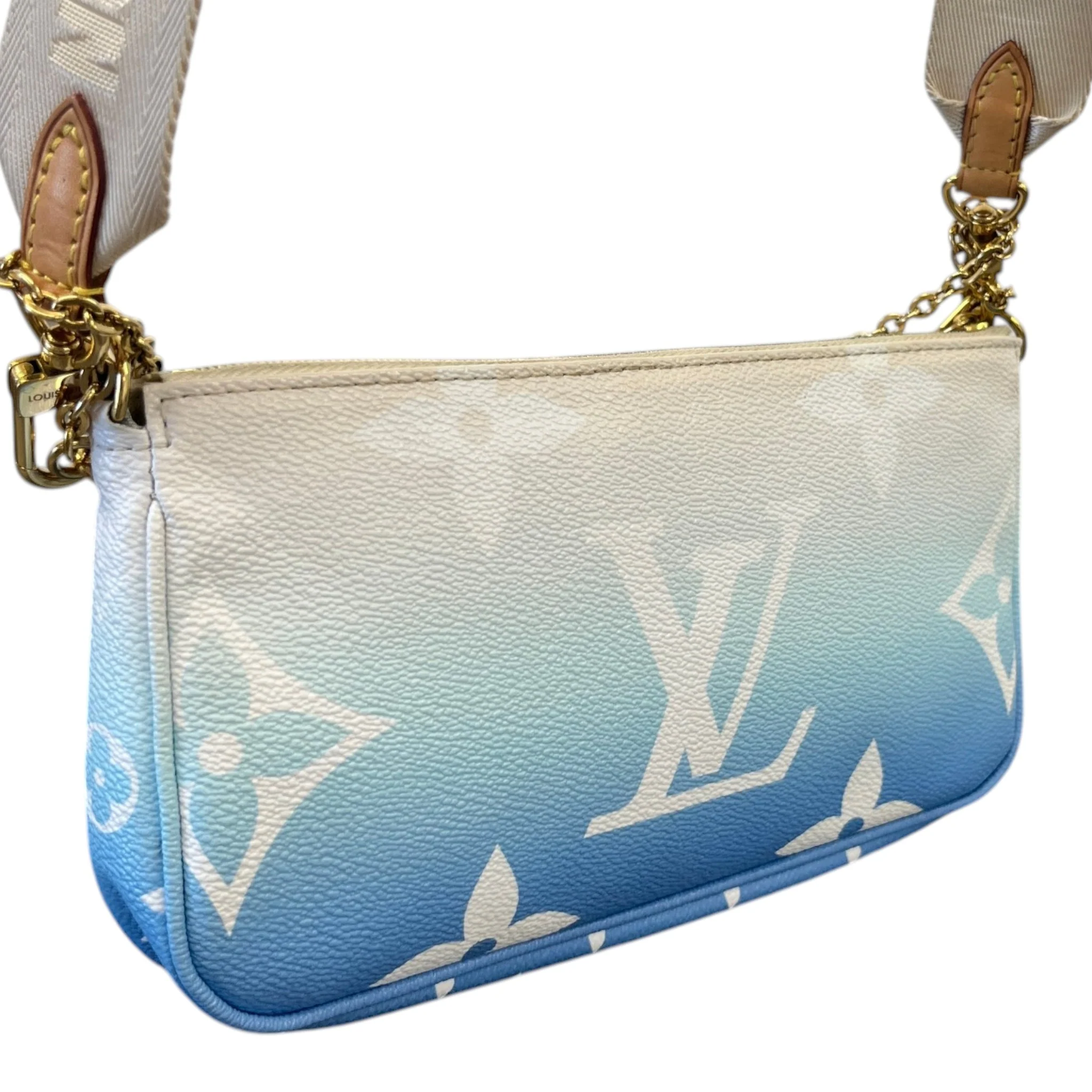 Women's Multi Pochette Accessoires Bag Blue - Image 9