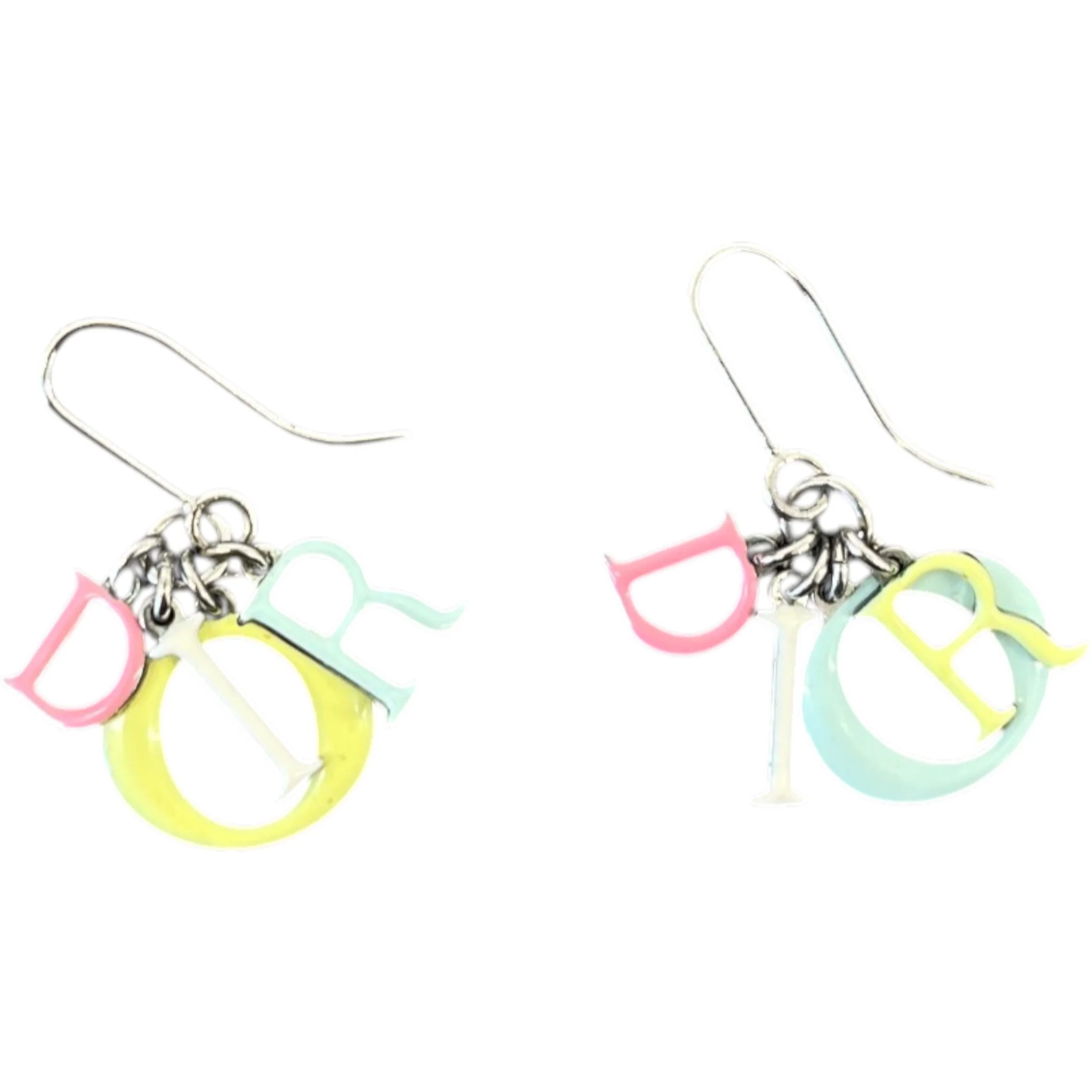 Women's Multicoloured Logo Earrings Multi-Coloured