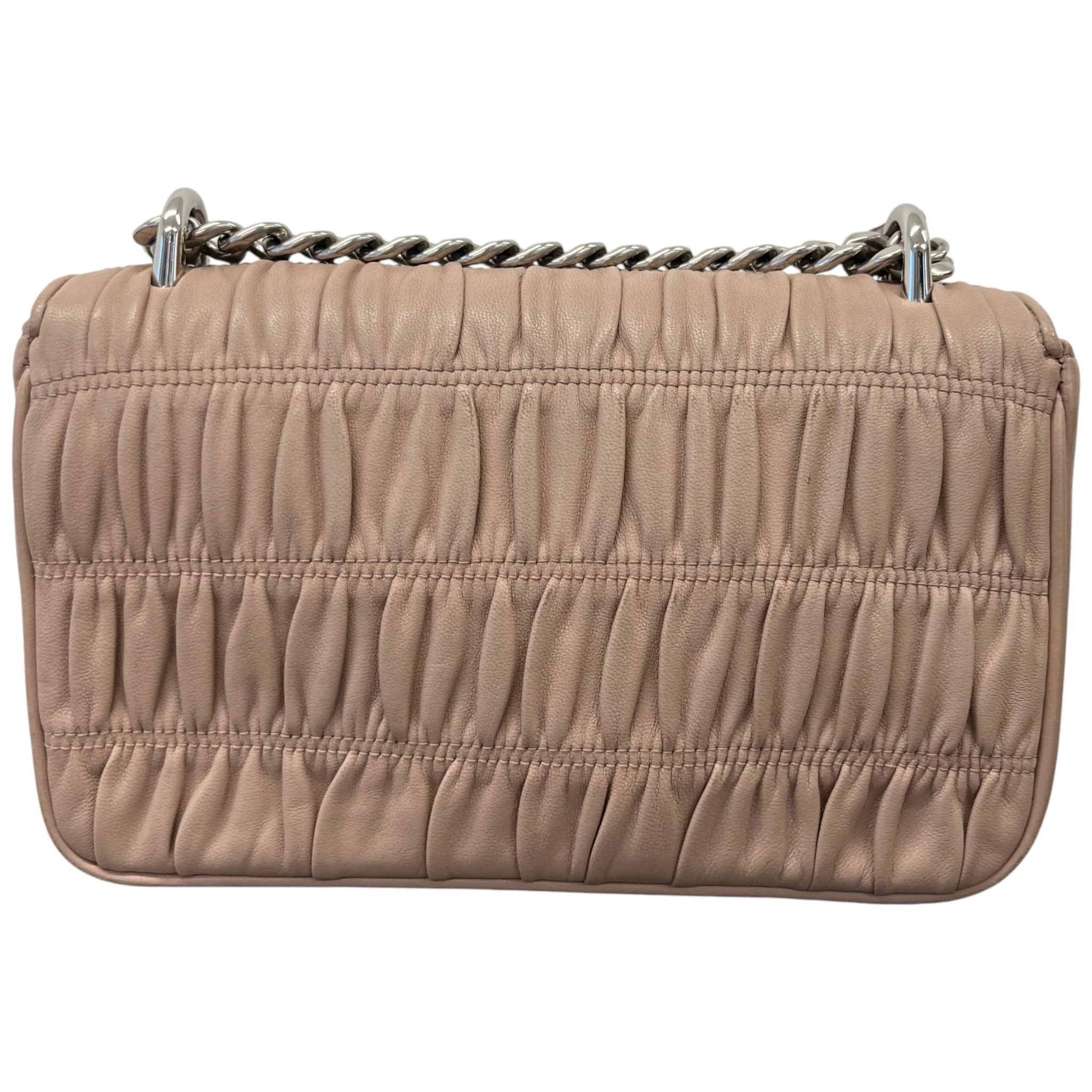 Women's Nappa Gaufre Bag Beige - Image 3