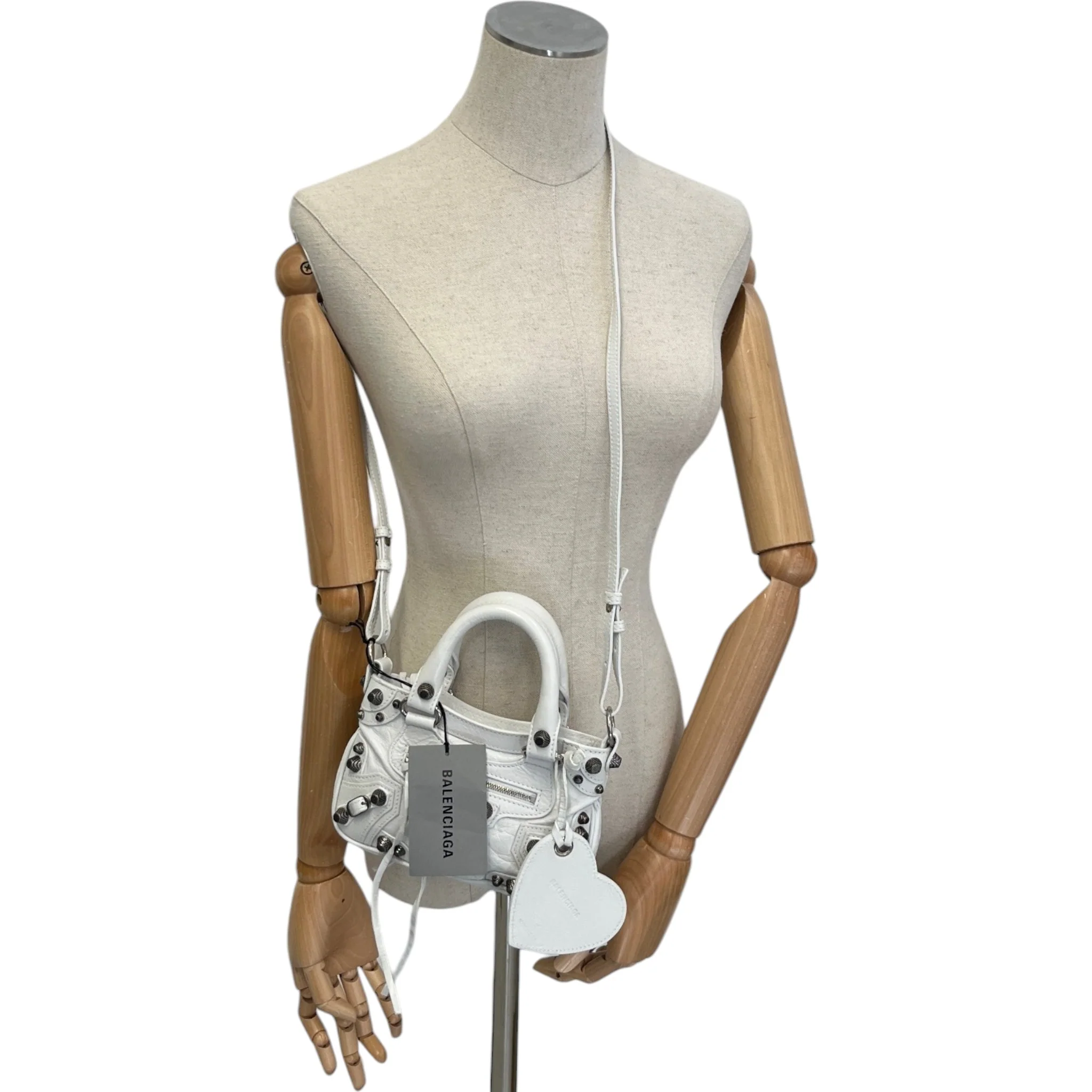 Women's Neo Cagole Tote Mini Bag White - Image 2