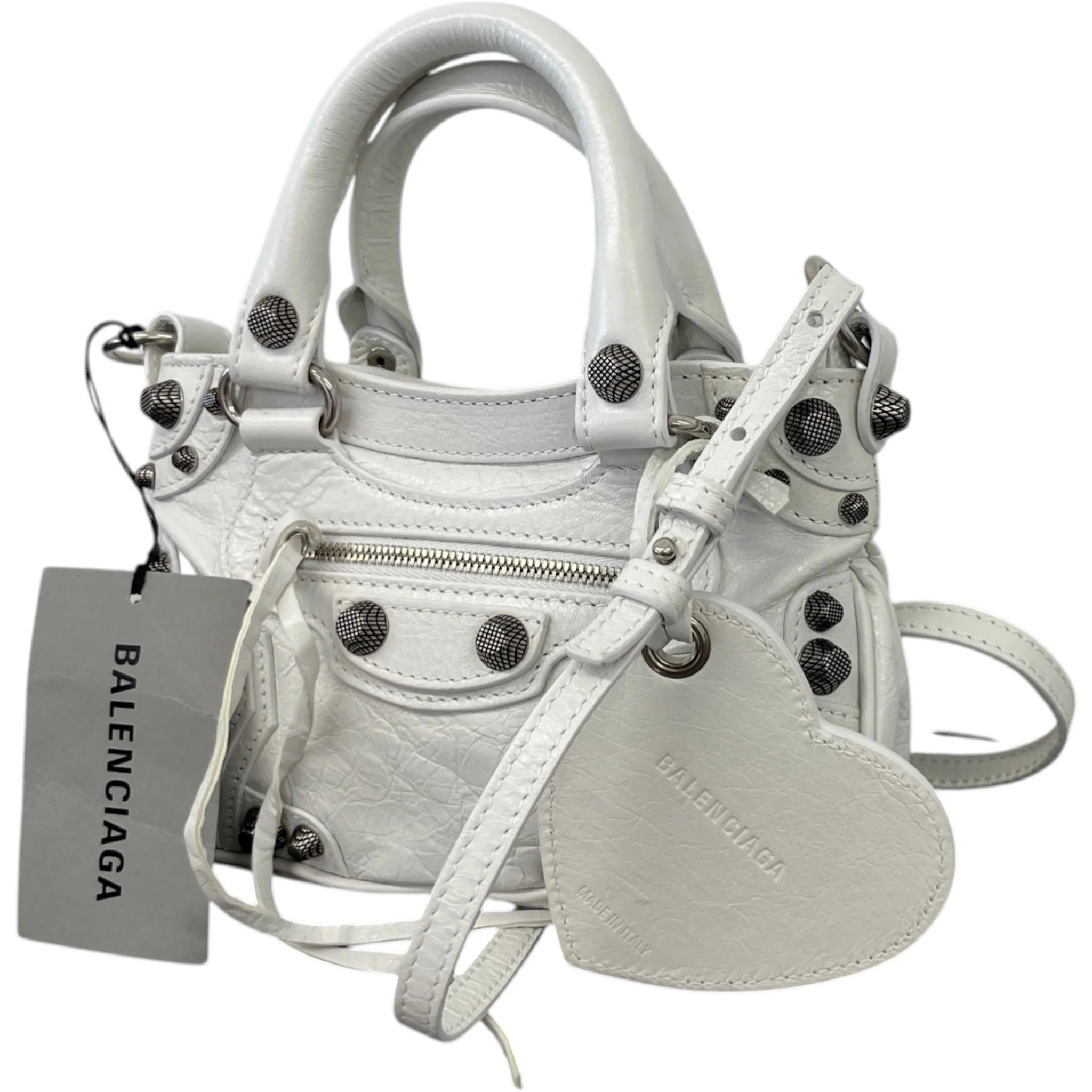 Women's Neo Cagole Tote Mini Bag White - Image 5