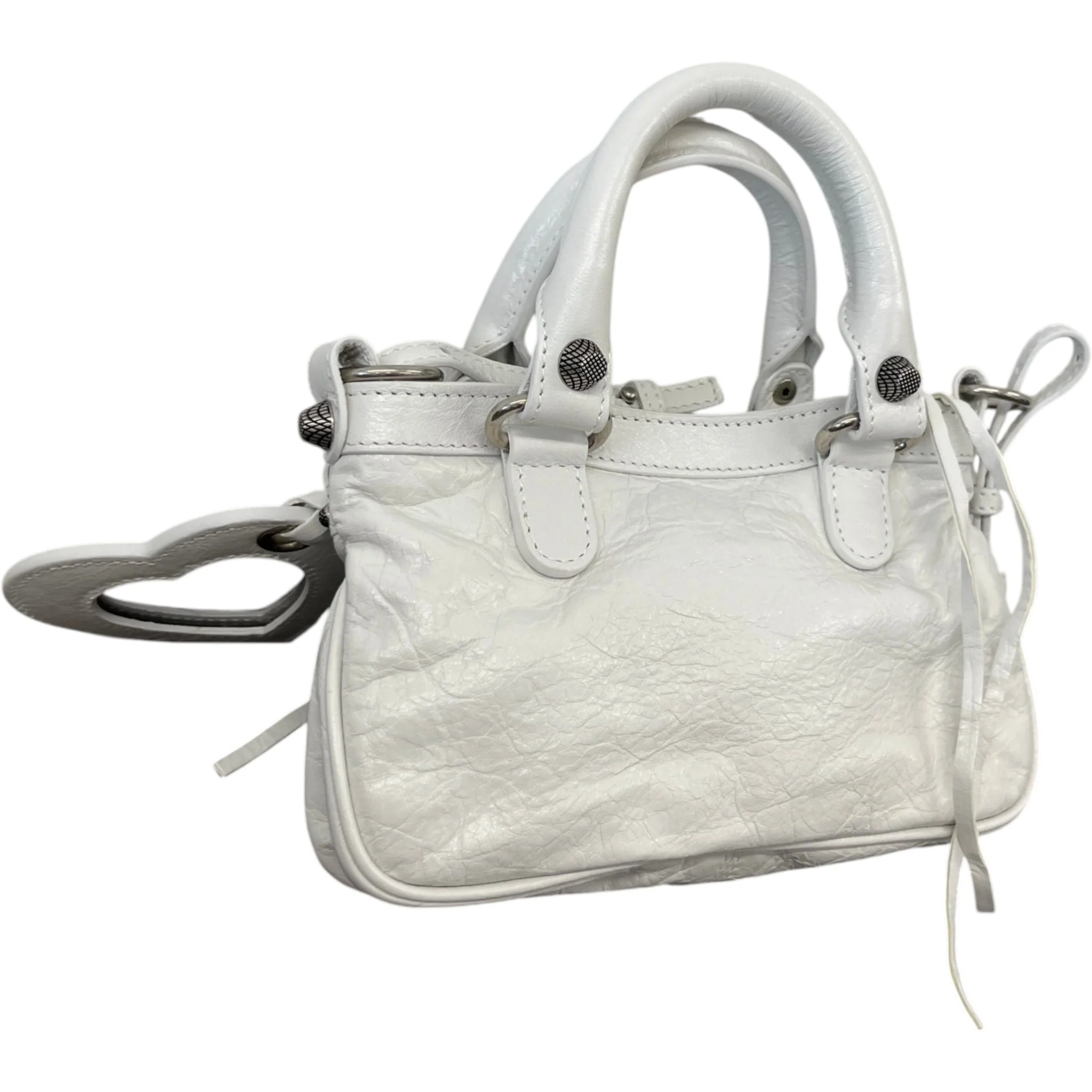 Women's Neo Cagole Tote Mini Bag White - Image 8