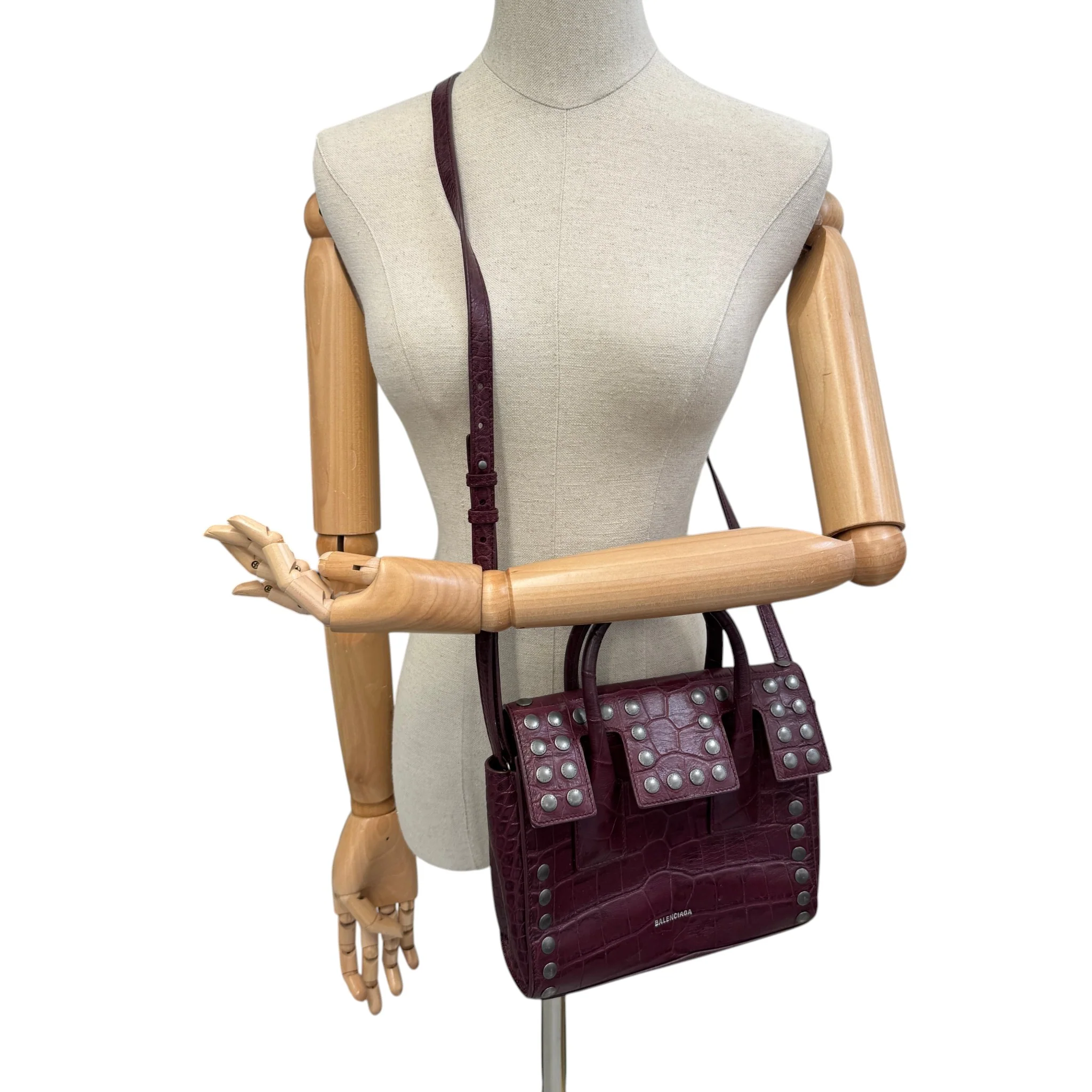 Women's Neo Classic Handbag Burgundy - Image 2