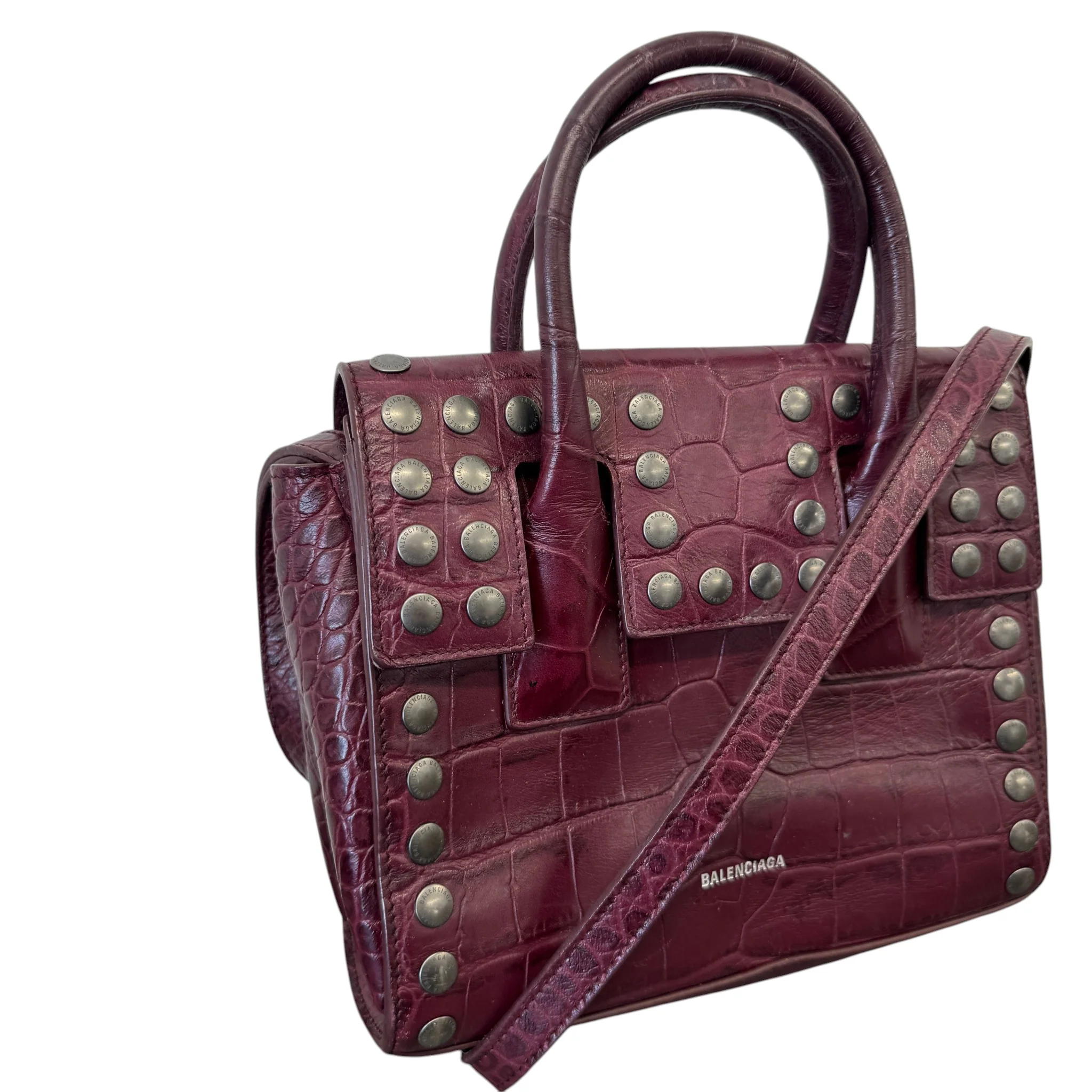 Women's Neo Classic Handbag Burgundy - Image 5