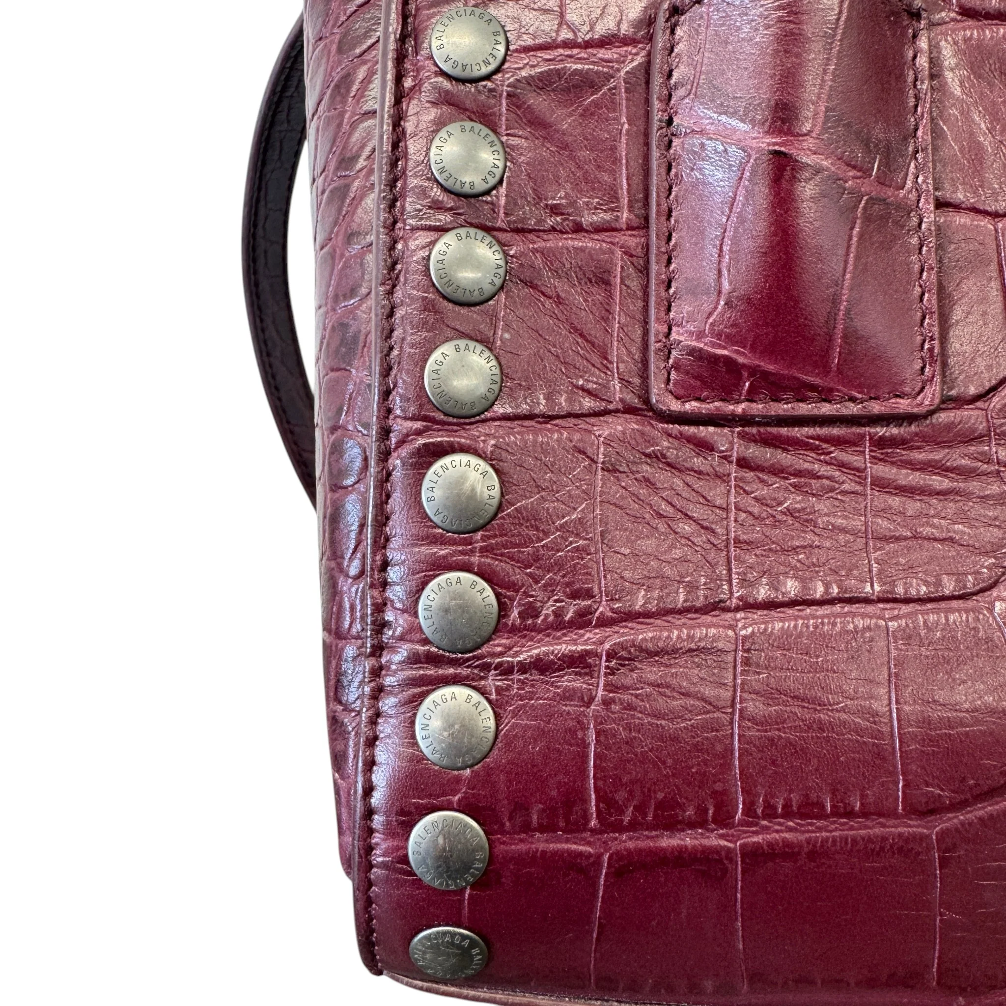 Women's Neo Classic Handbag Burgundy - Image 6