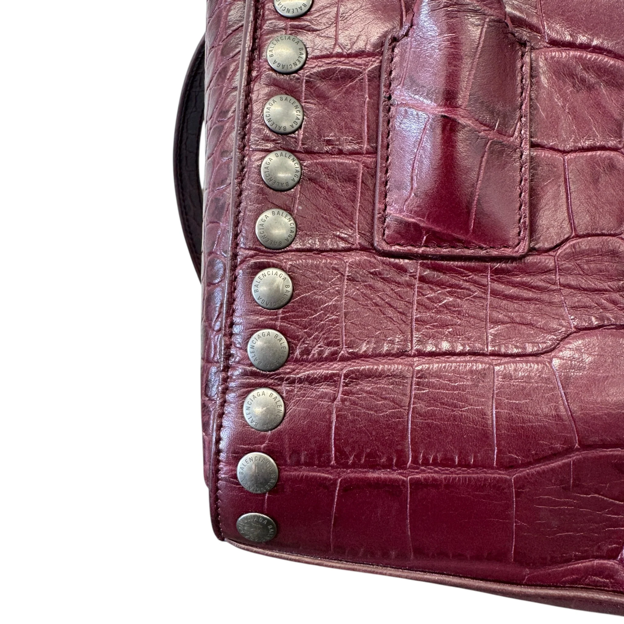 Women's Neo Classic Handbag Burgundy - Image 7