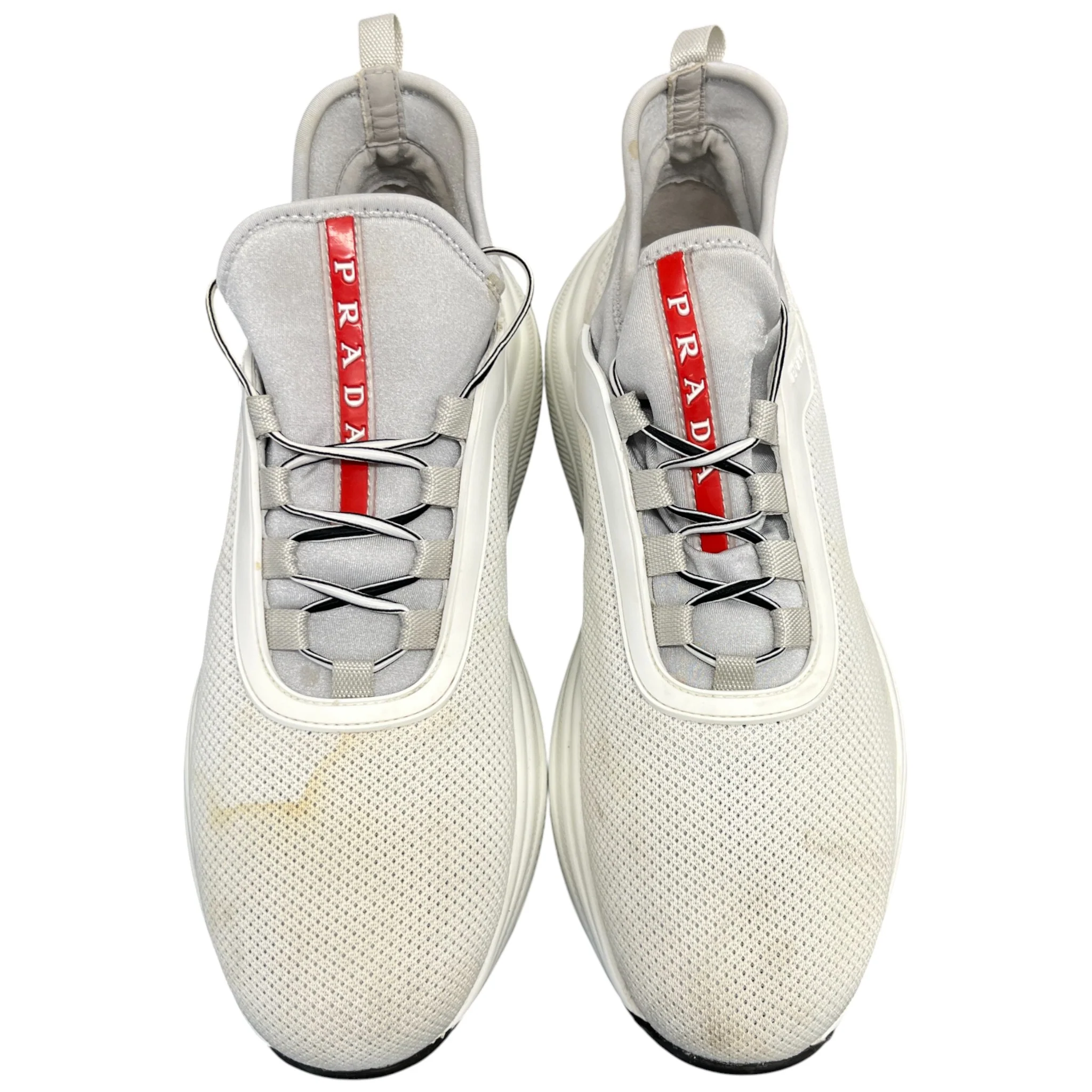 Women's Neoprene Logo Low Trainers White Size EU 38.5 / UK 5.5 - Image 6
