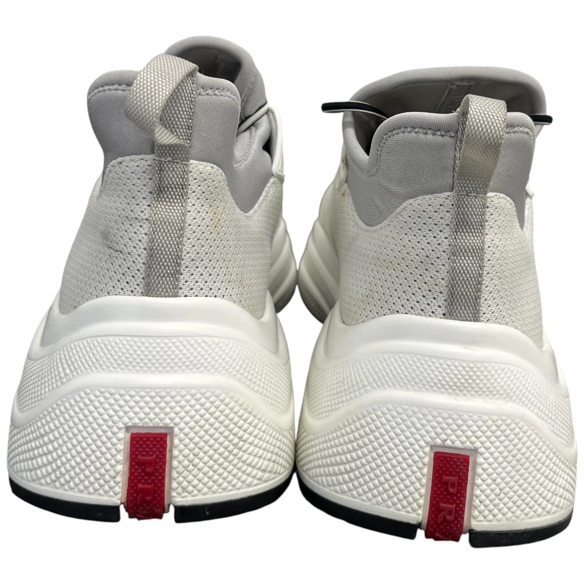 Women's Neoprene Logo Low Trainers White Size EU 38.5 / UK 5.5 - Image 7