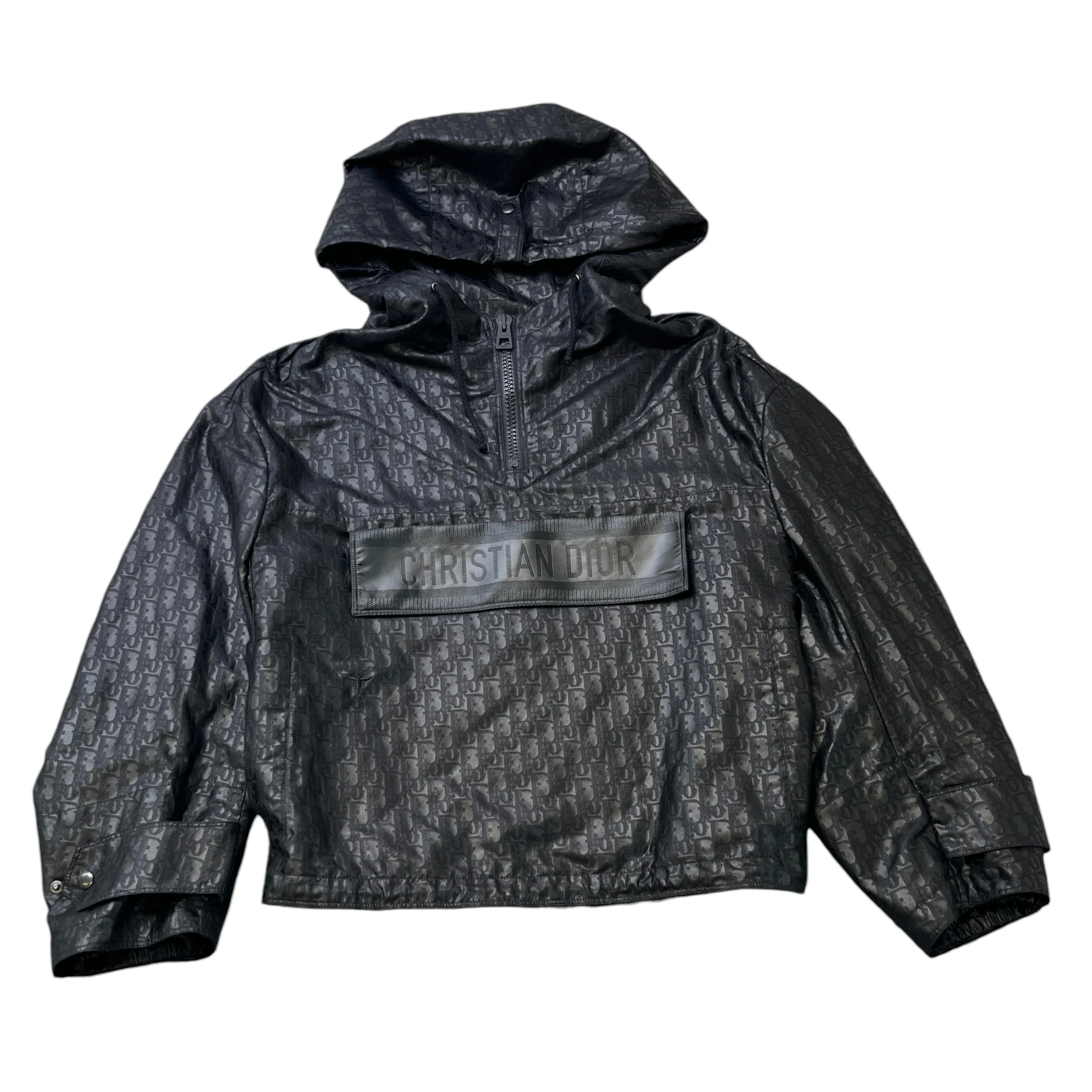 Women's Oblique Windbreaker Black Size S