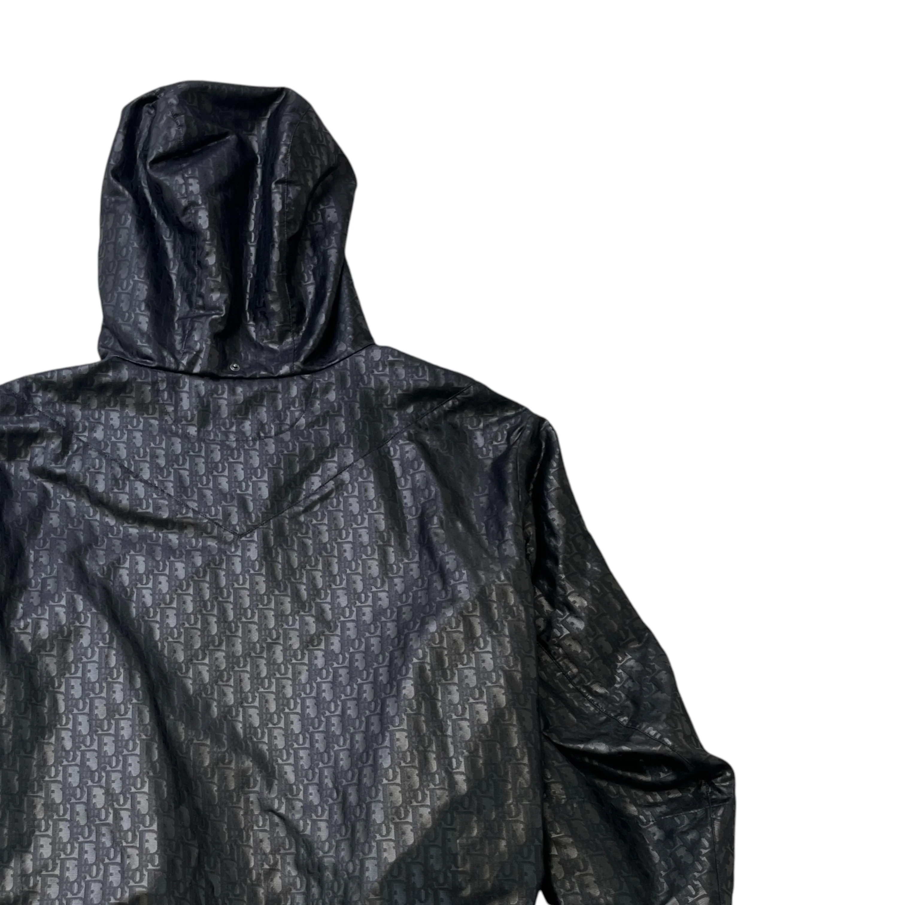 Women's Oblique Windbreaker Black Size S - Image 4