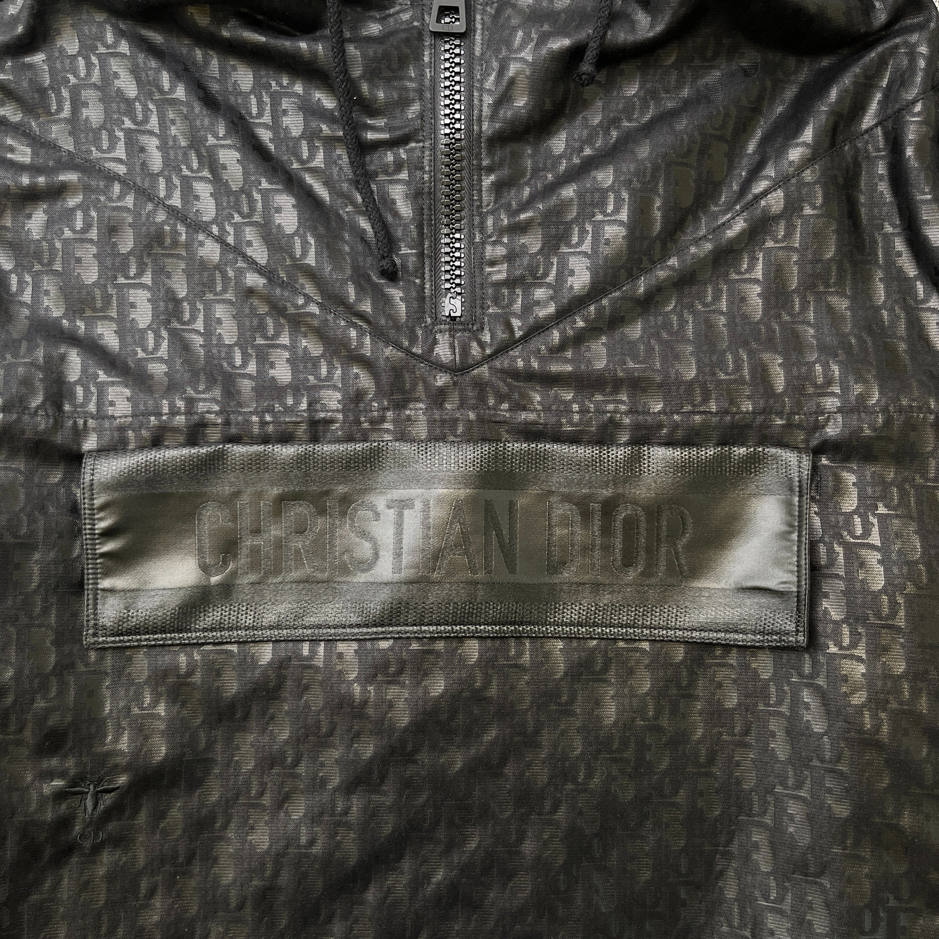 Women's Oblique Windbreaker Black Size S - Image 5