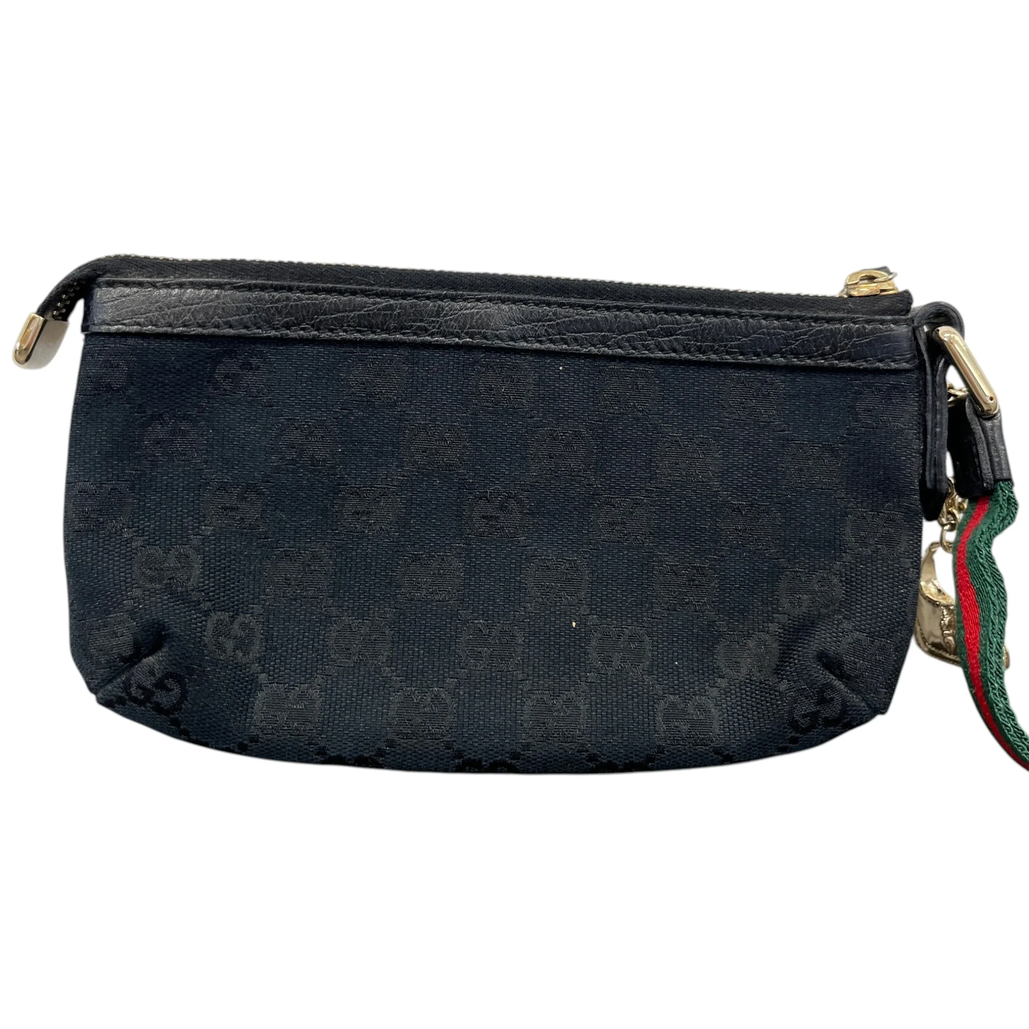 Women's Ophidia Web Wristlet Pouch Black - Image 2