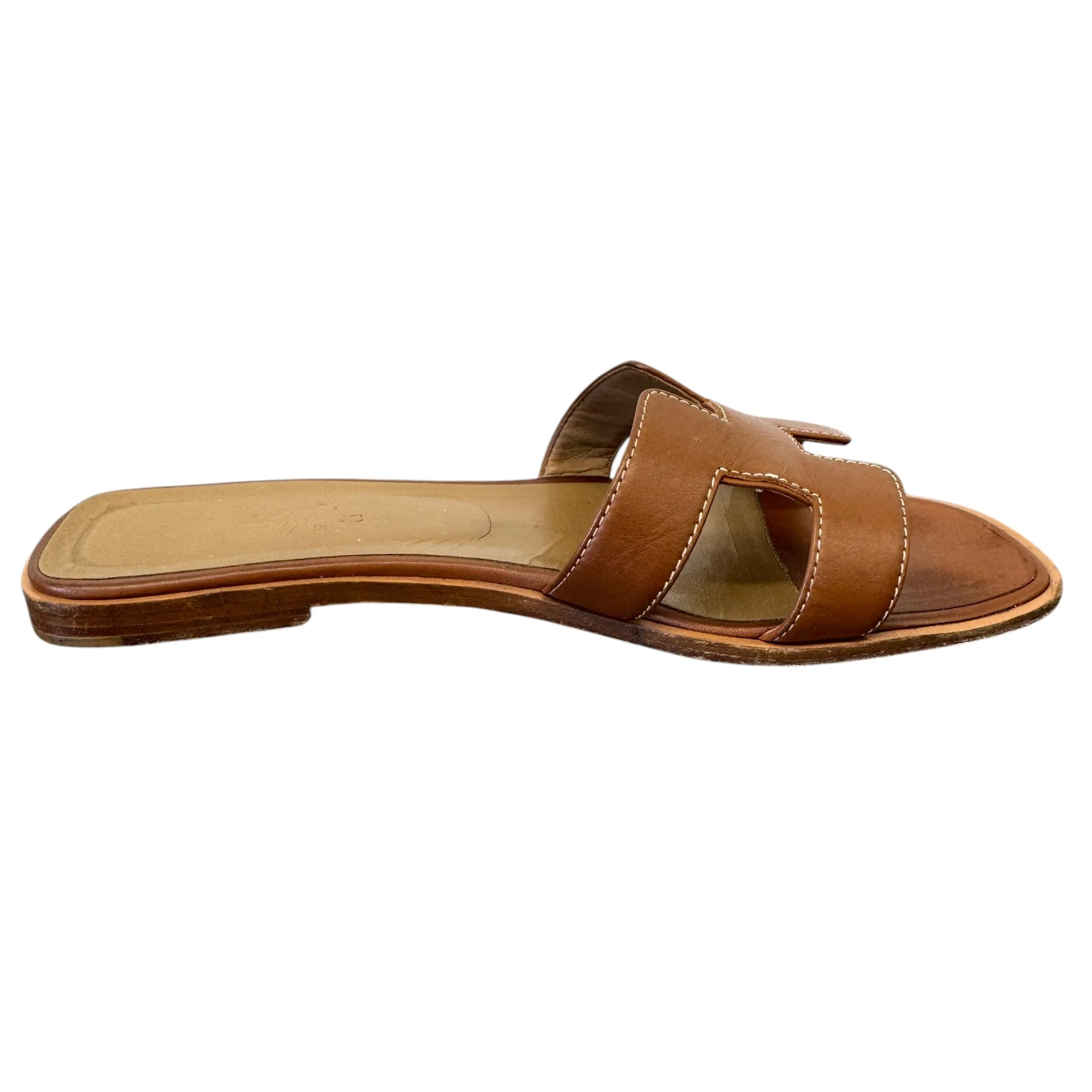Women's Oran Sandals Brown Size EU 38.5 / UK 5.5 - Image 5