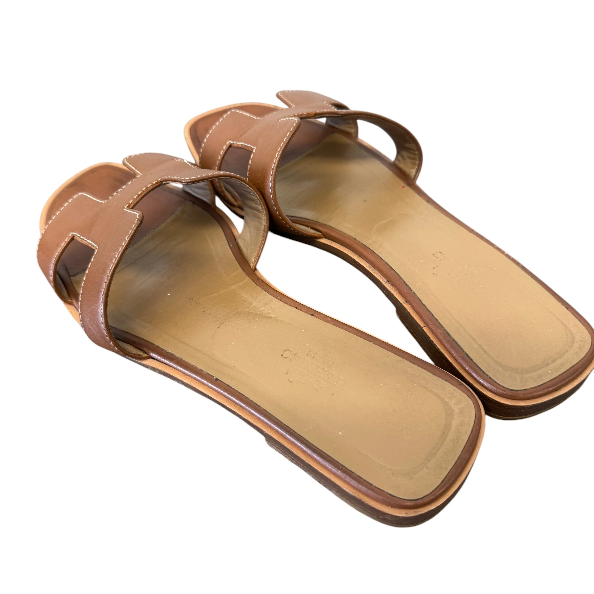 Women's Oran Sandals Brown Size EU 38.5 / UK 5.5 - Image 8