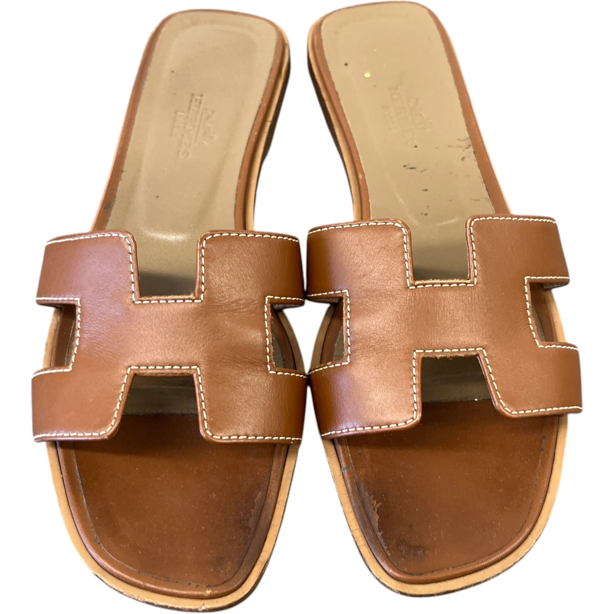 Women's Oran Slides Brown Size EU 36 / UK 3 - Image 6
