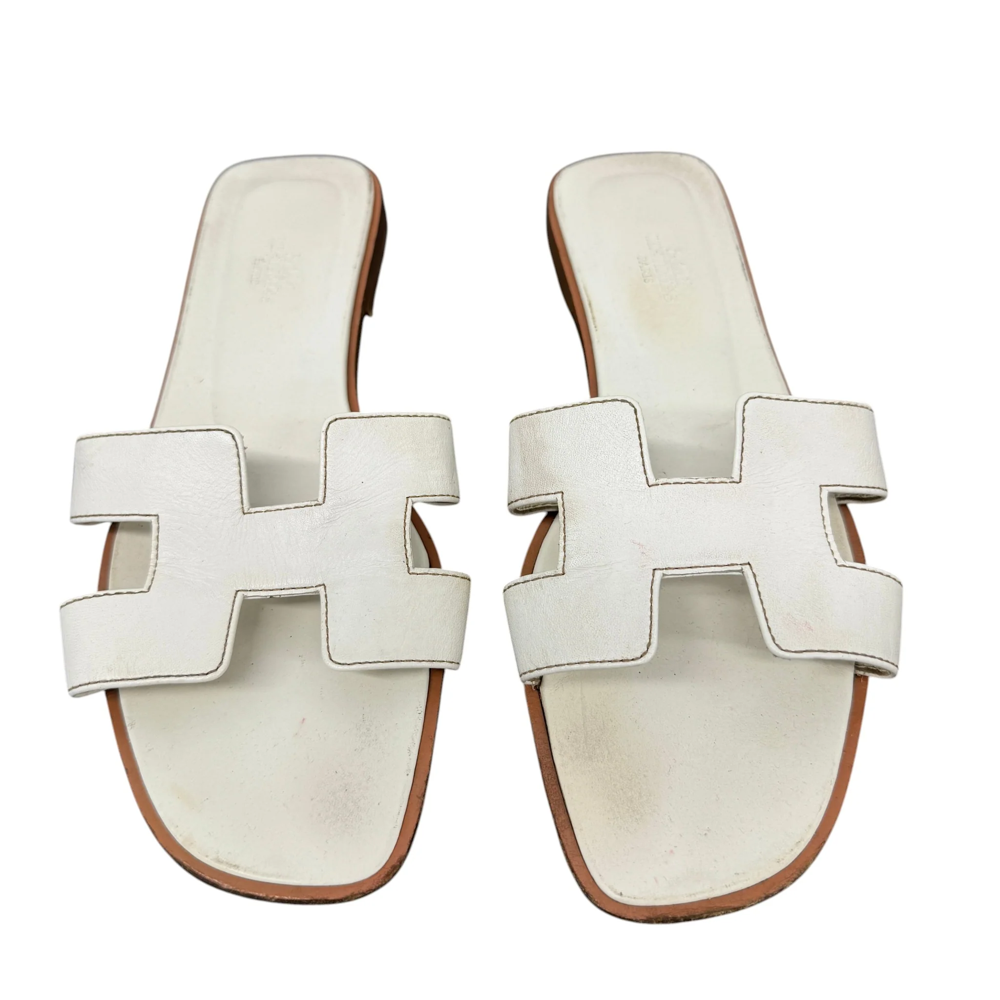 Women's Oran Slides White Size EU 39 / UK 6 - Image 9
