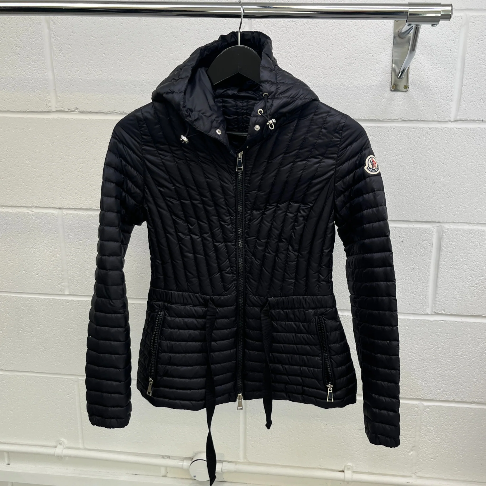 Women's Orchidee Down Jacket Black Size 00 / UK 6 - Image 9