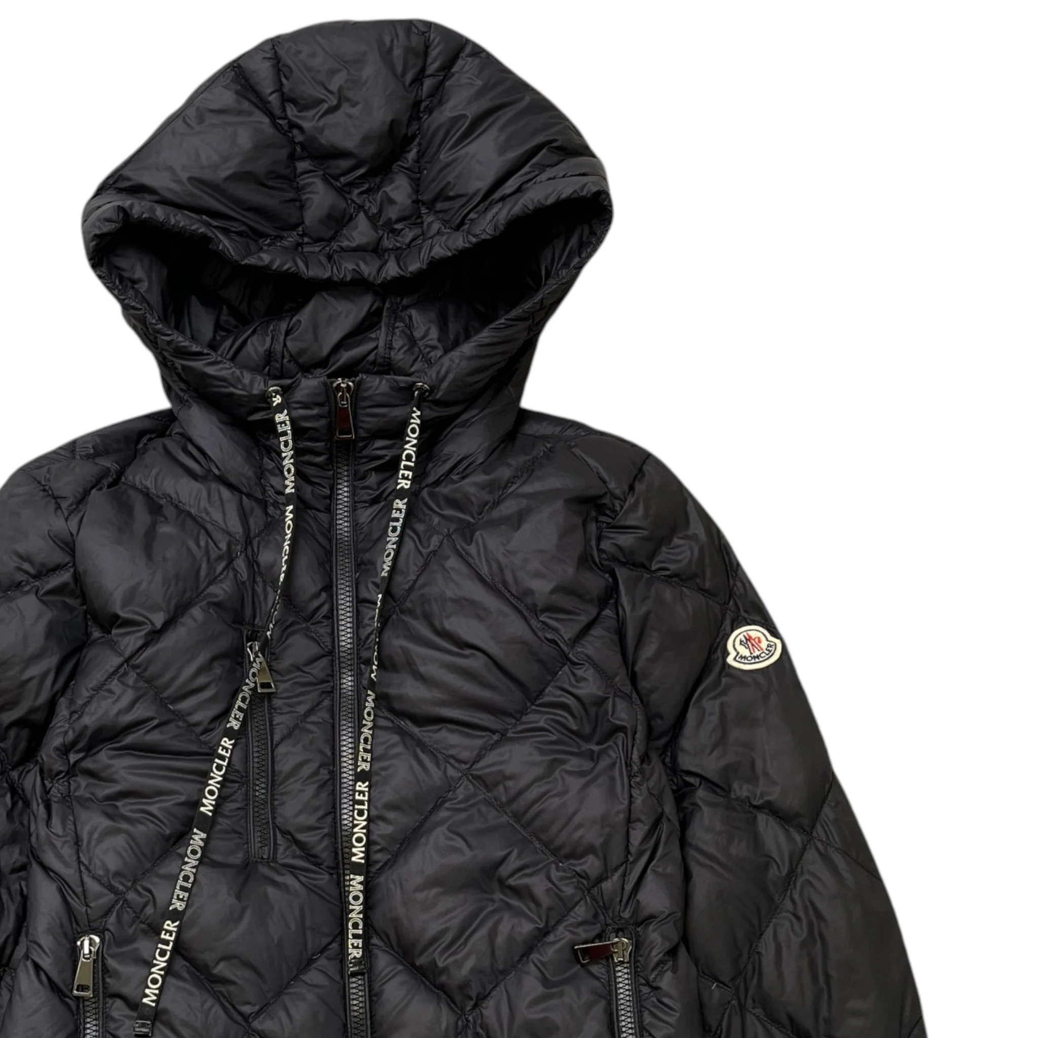Women's Oulx Down Jacket Black Size 4 / UK 16 - Image 3