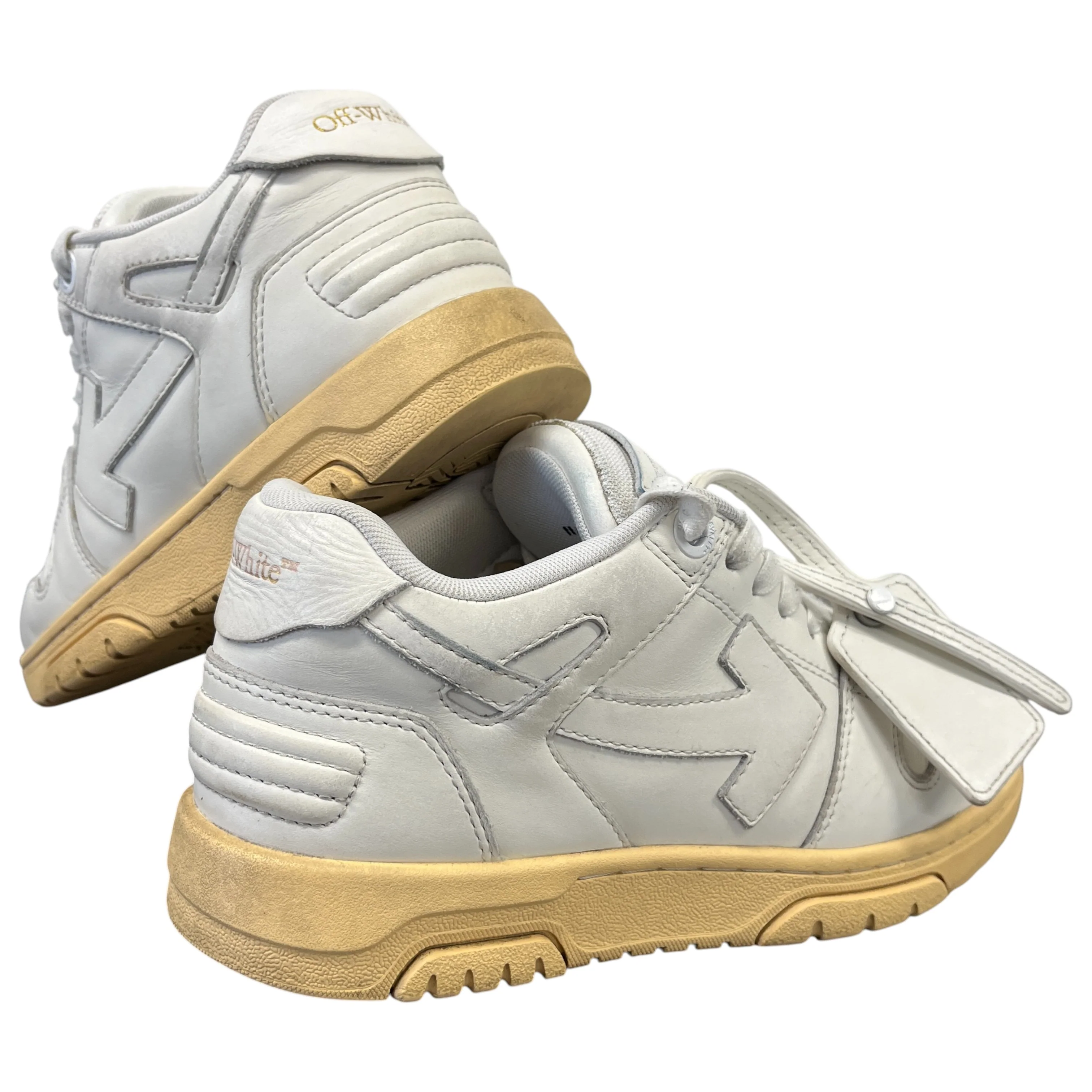 Women's Out Of Office Low Trainers White Size EU 38 / UK 5 - Image 10