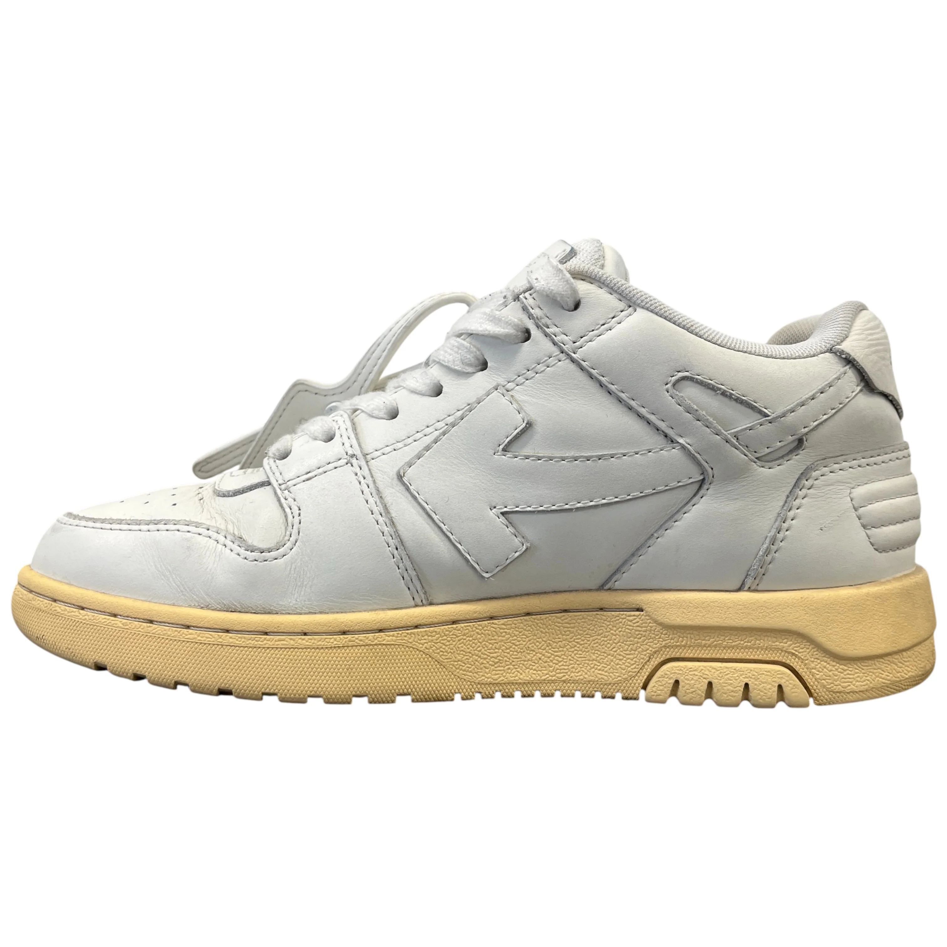Women's Out Of Office Low Trainers White Size EU 38 / UK 5 - Image 2