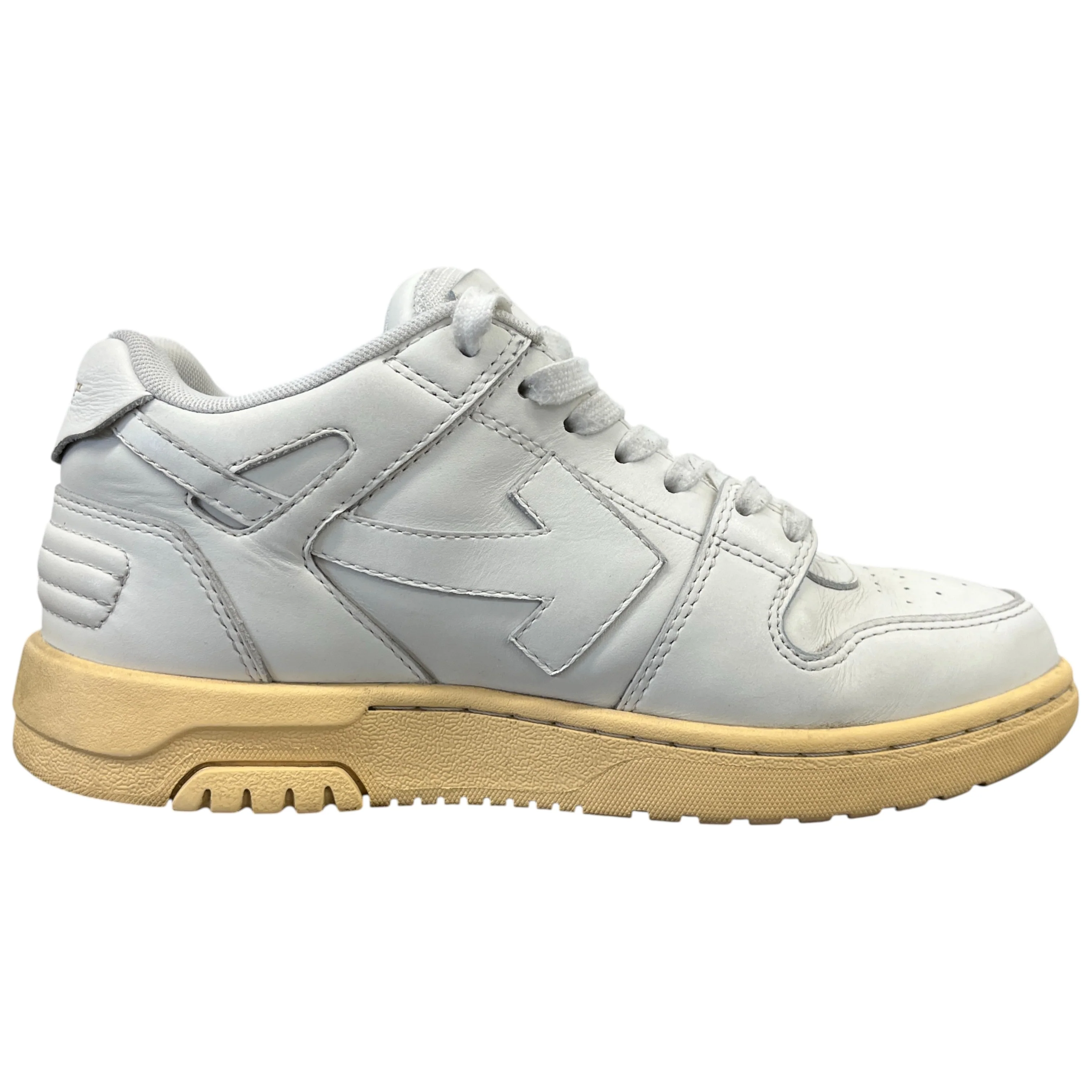 Women's Out Of Office Low Trainers White Size EU 38 / UK 5 - Image 4
