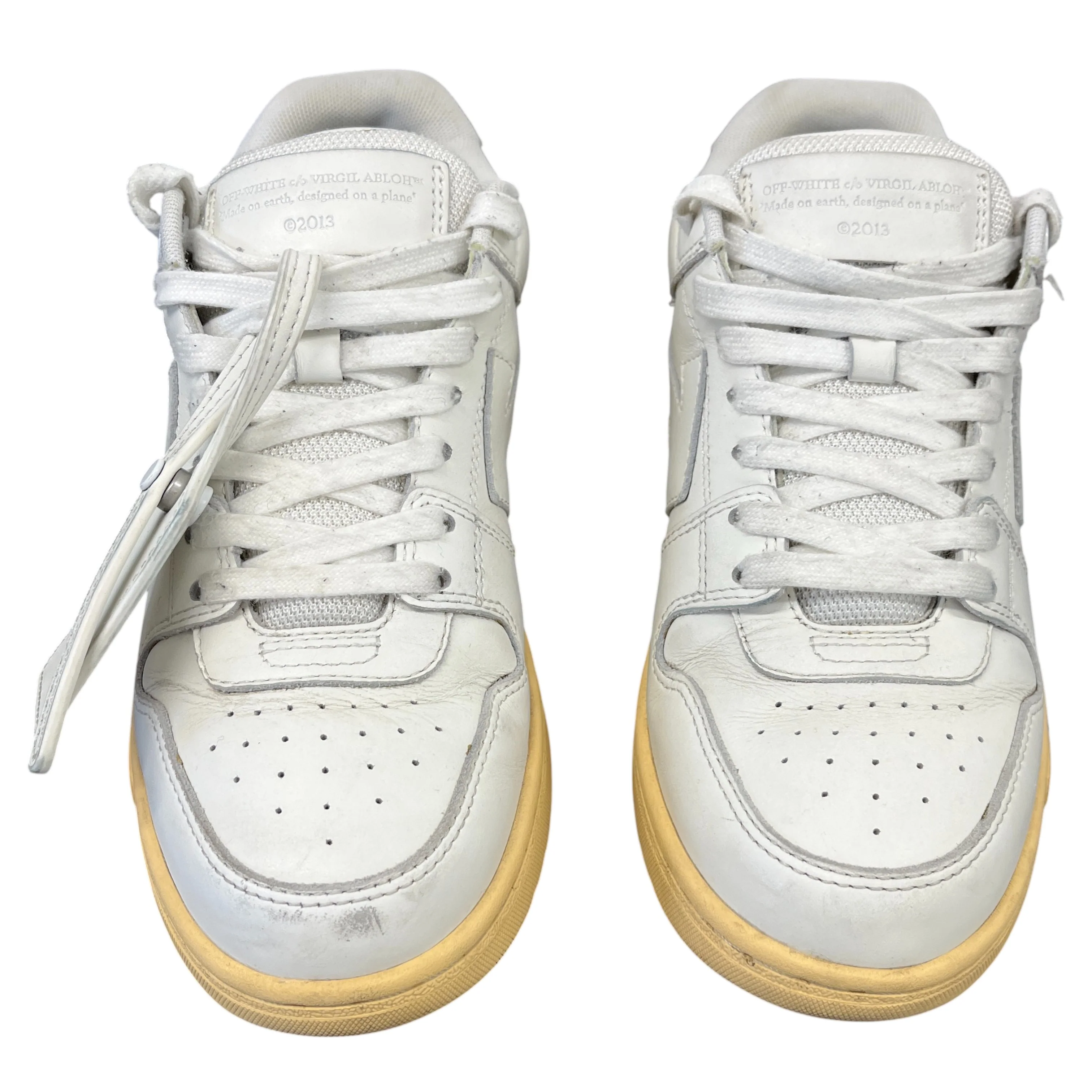 Women's Out Of Office Low Trainers White Size EU 38 / UK 5 - Image 6