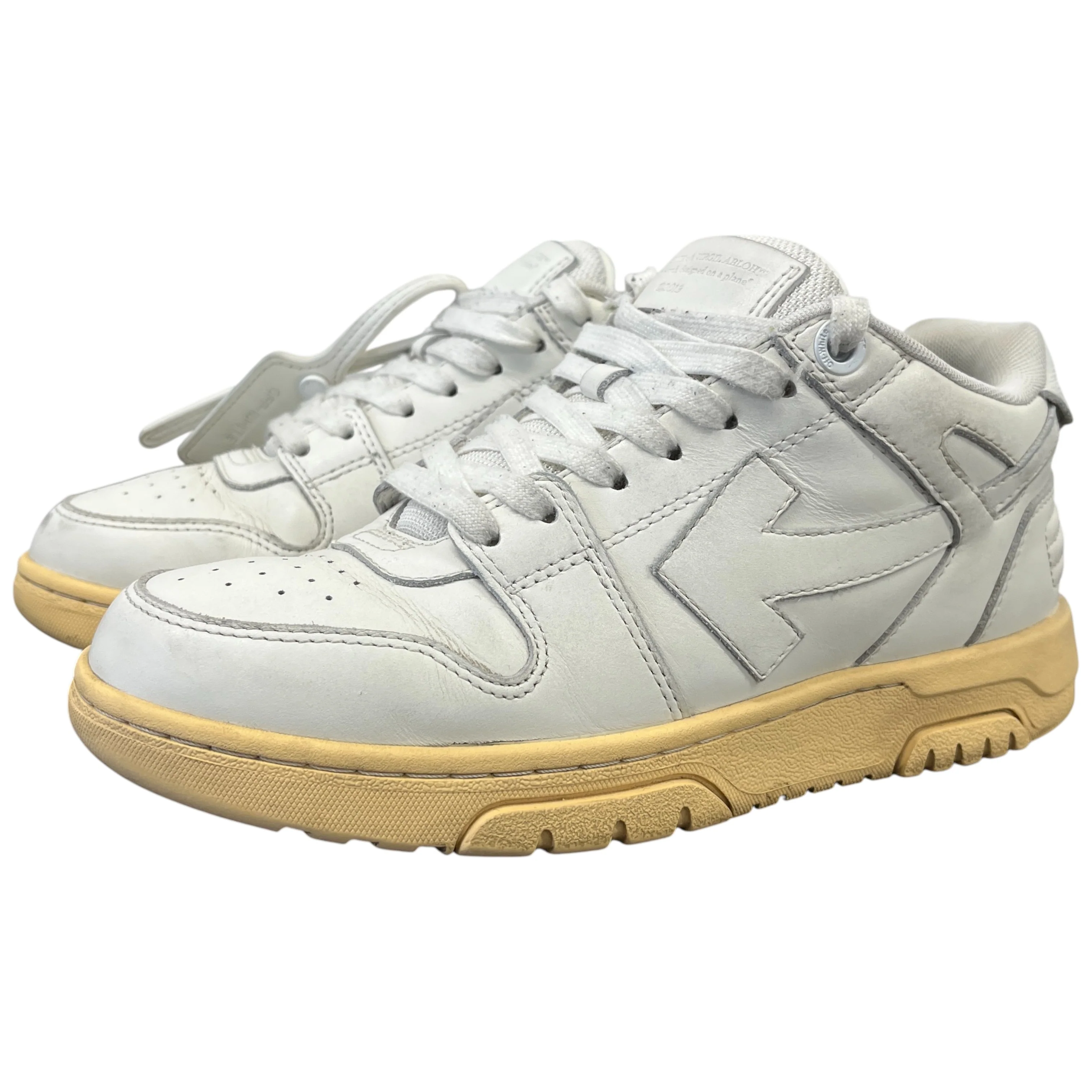 Women's Out Of Office Low Trainers White Size EU 38 / UK 5 - Image 8