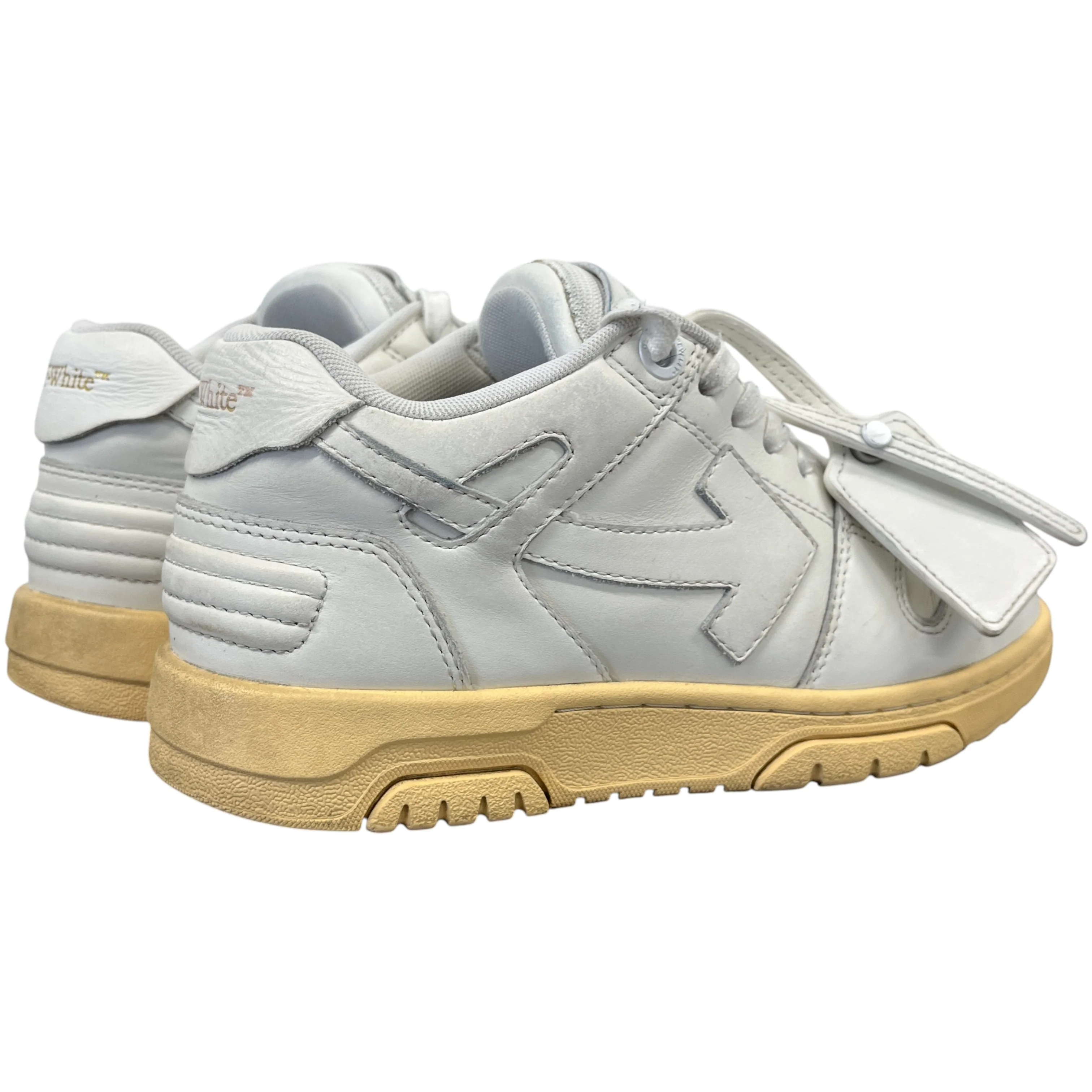 Women's Out Of Office Low Trainers White Size EU 38 / UK 5 - Image 9