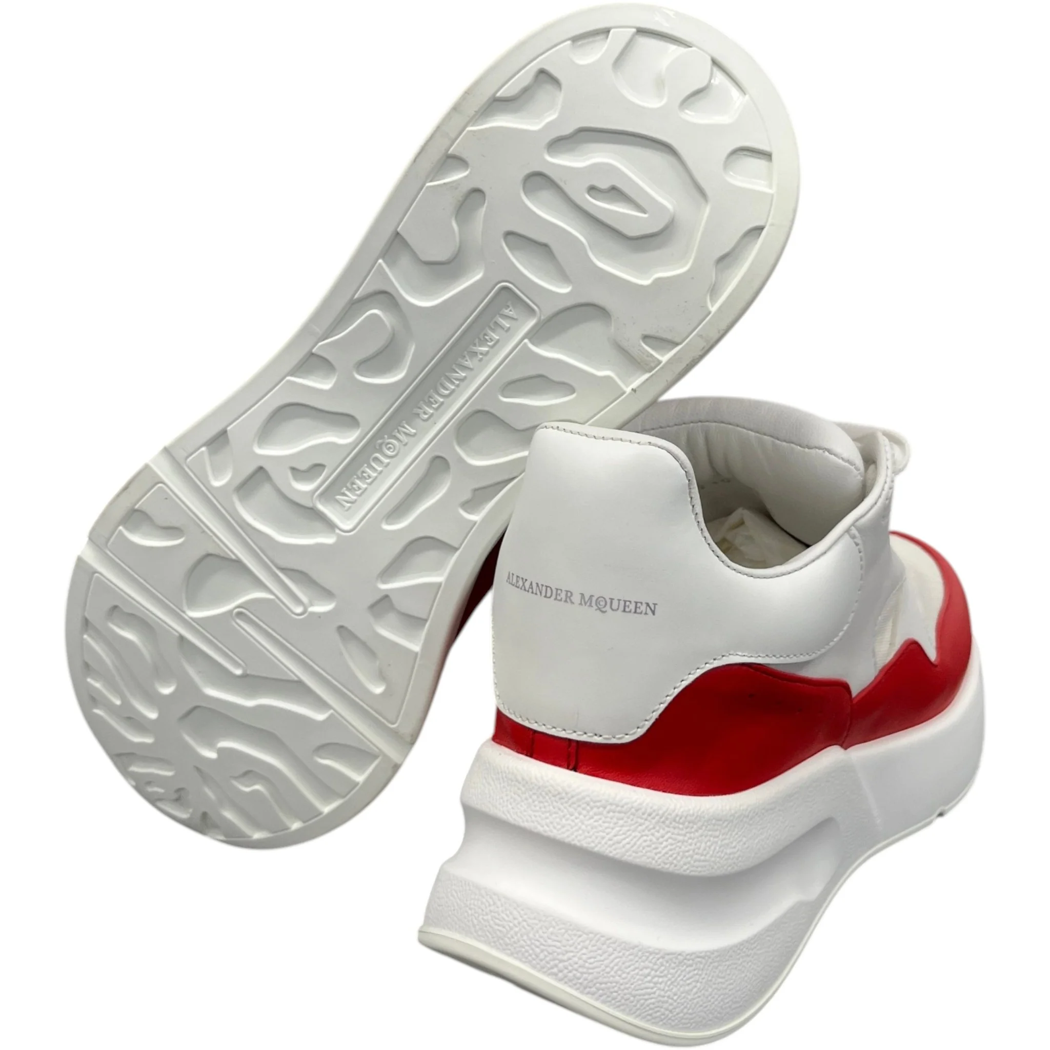 Women's Oversized Runner Low Trainers White Size EU 37 / UK 4 - Image 10