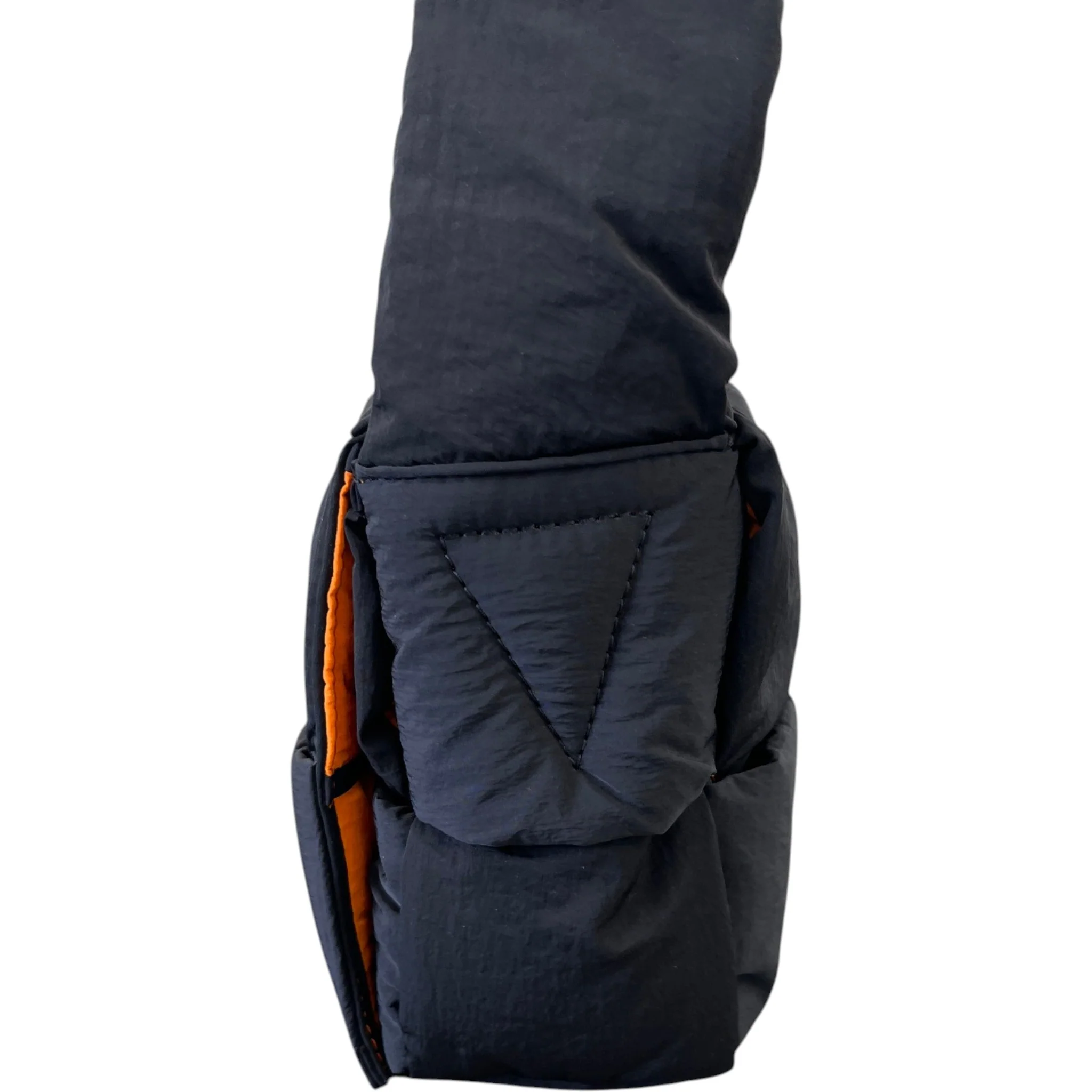 Women's Padded Tech Cassette Bag Black - Image 8