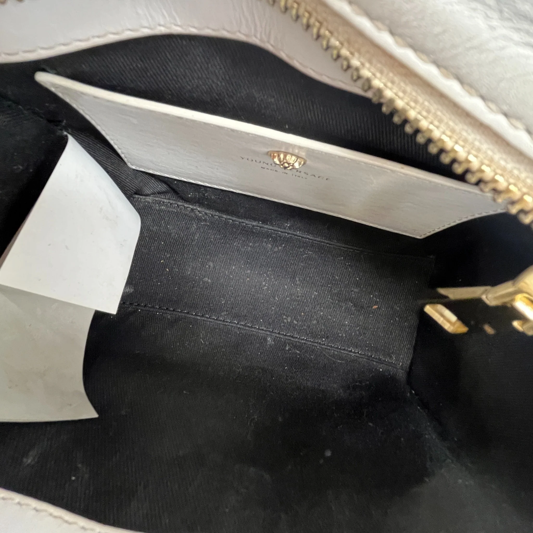 Women's Palazzo Empire Medusa Small Bag White - Image 12