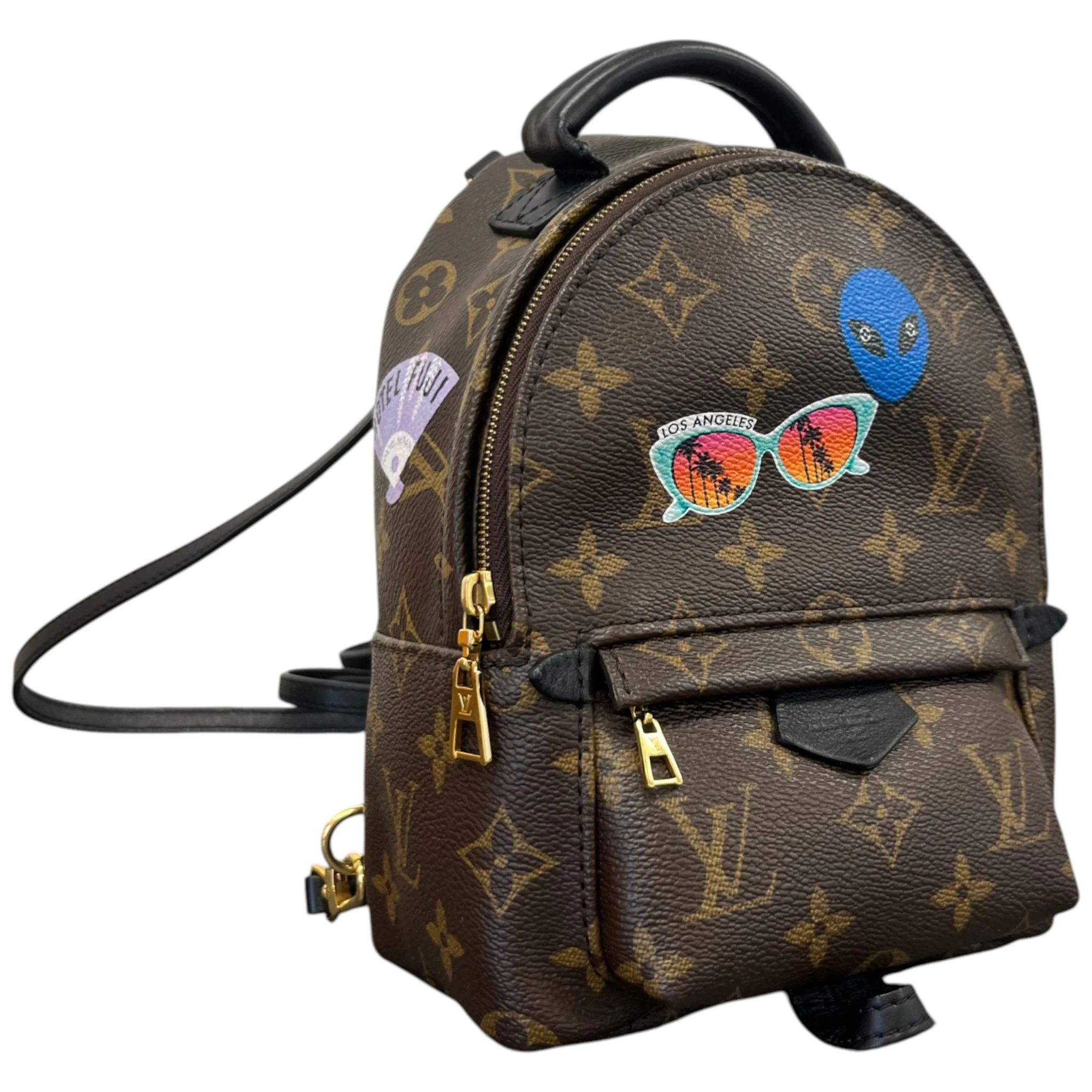 Women's Palm Springs Mini Backpack Brown - Image 4