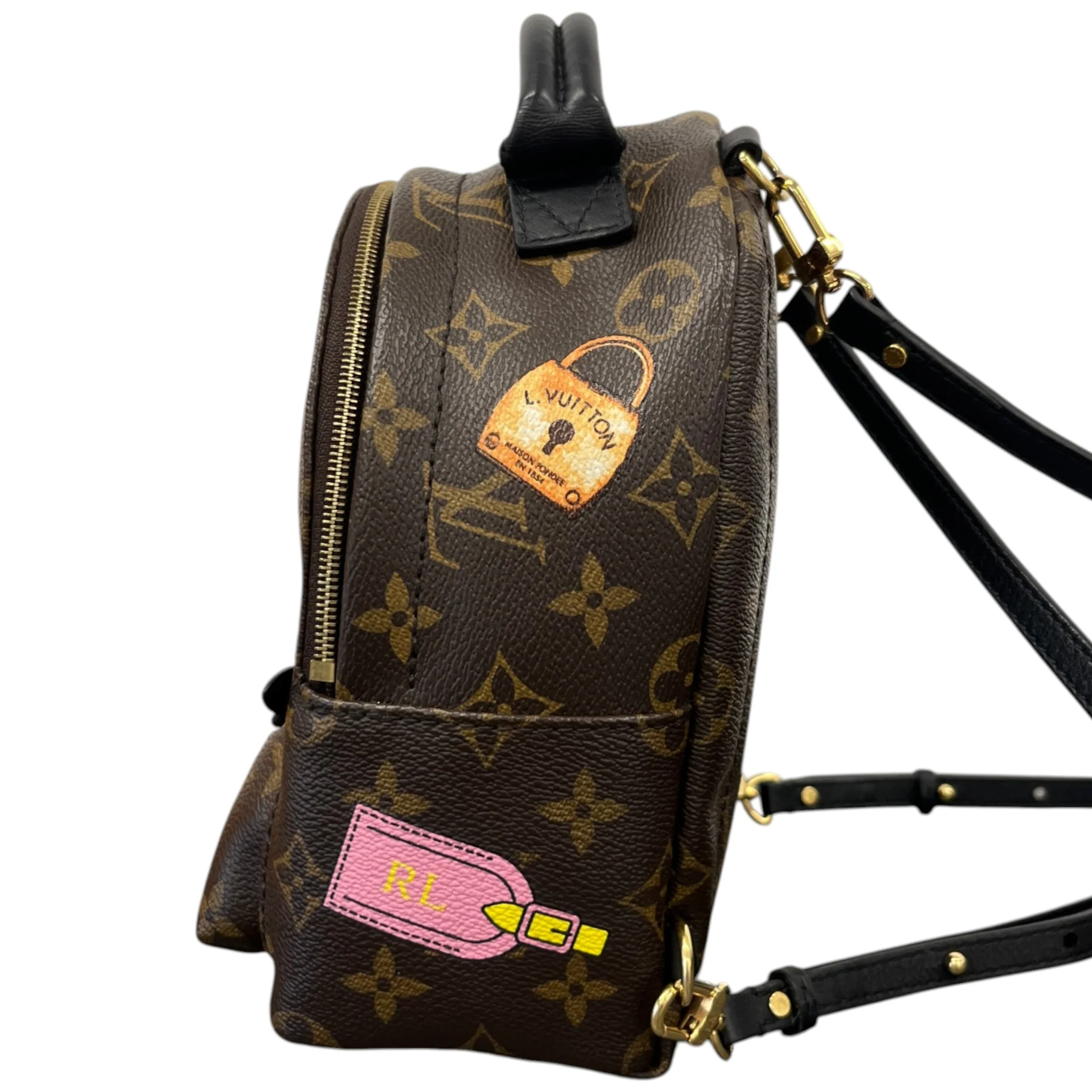 Women's Palm Springs Mini Backpack Brown - Image 7