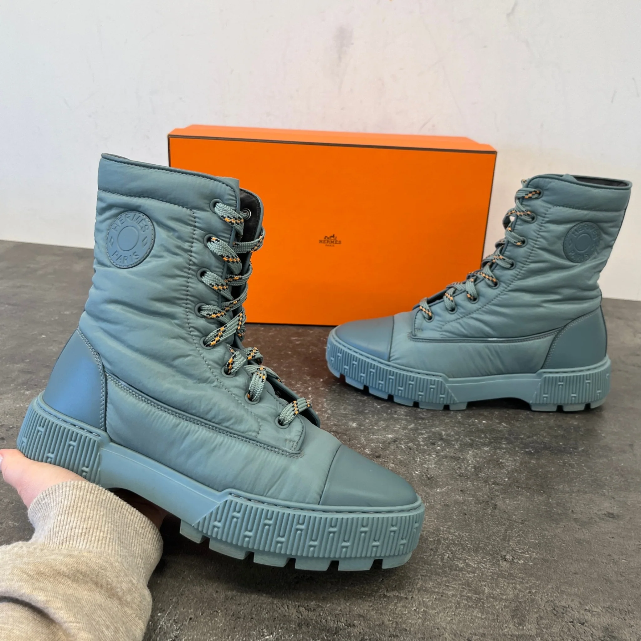 Women's Parachute Boots Blue Size EU 39.5 / UK 6.5 - Image 11