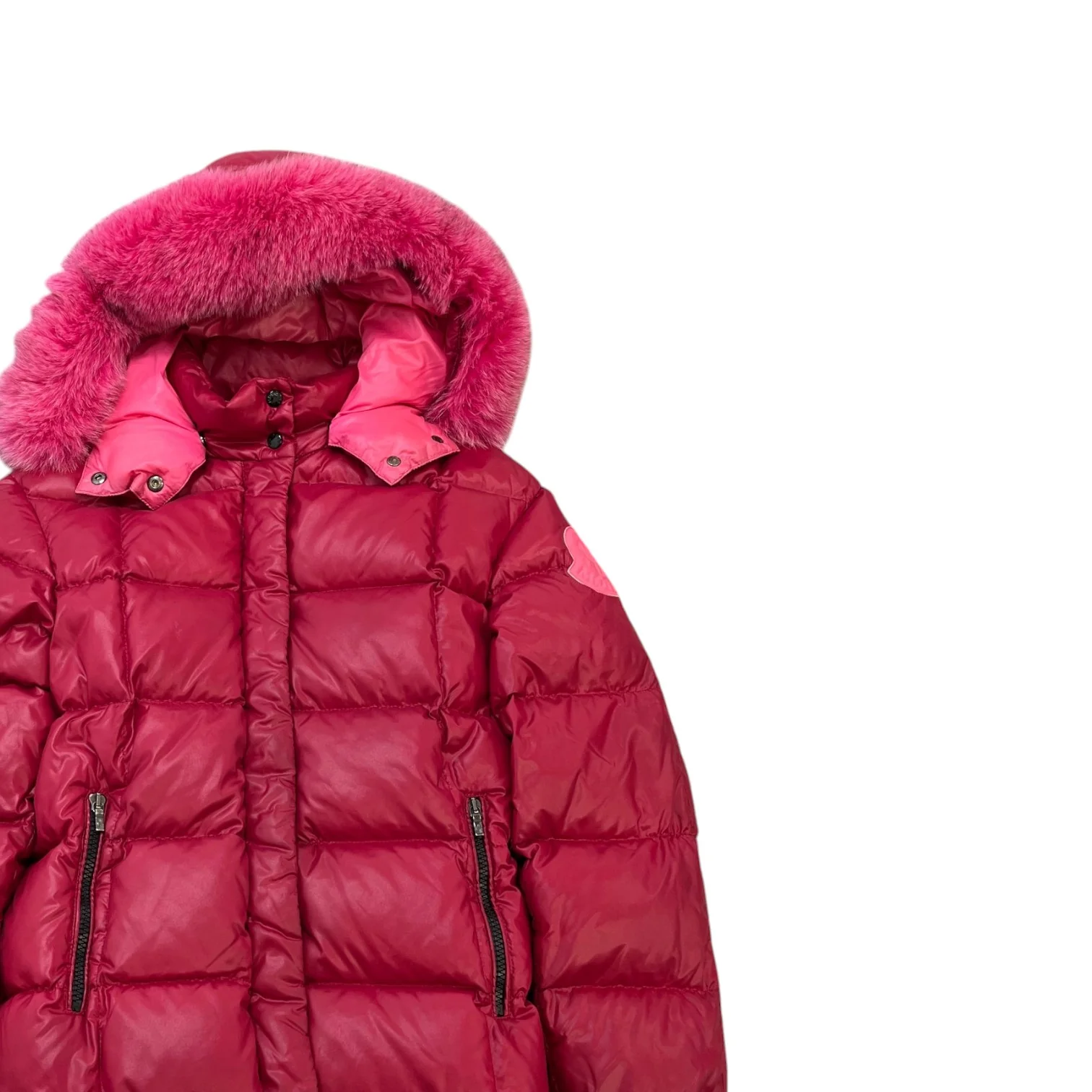 Women's Parana Junior Down Jacket Pink Size Junior Age 12 - Image 3