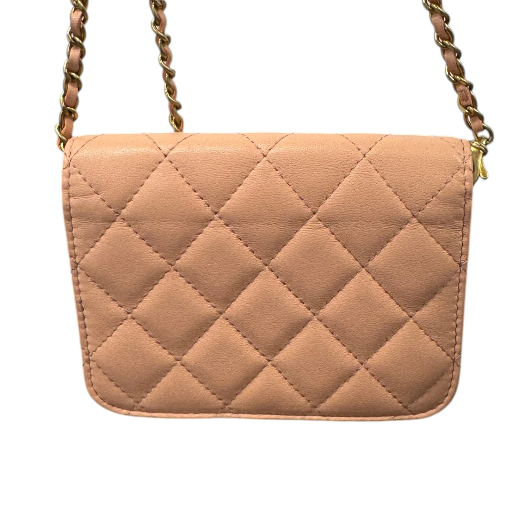 Women's Pearl Crush Wallet On Chain Handbag Pink - Image 3