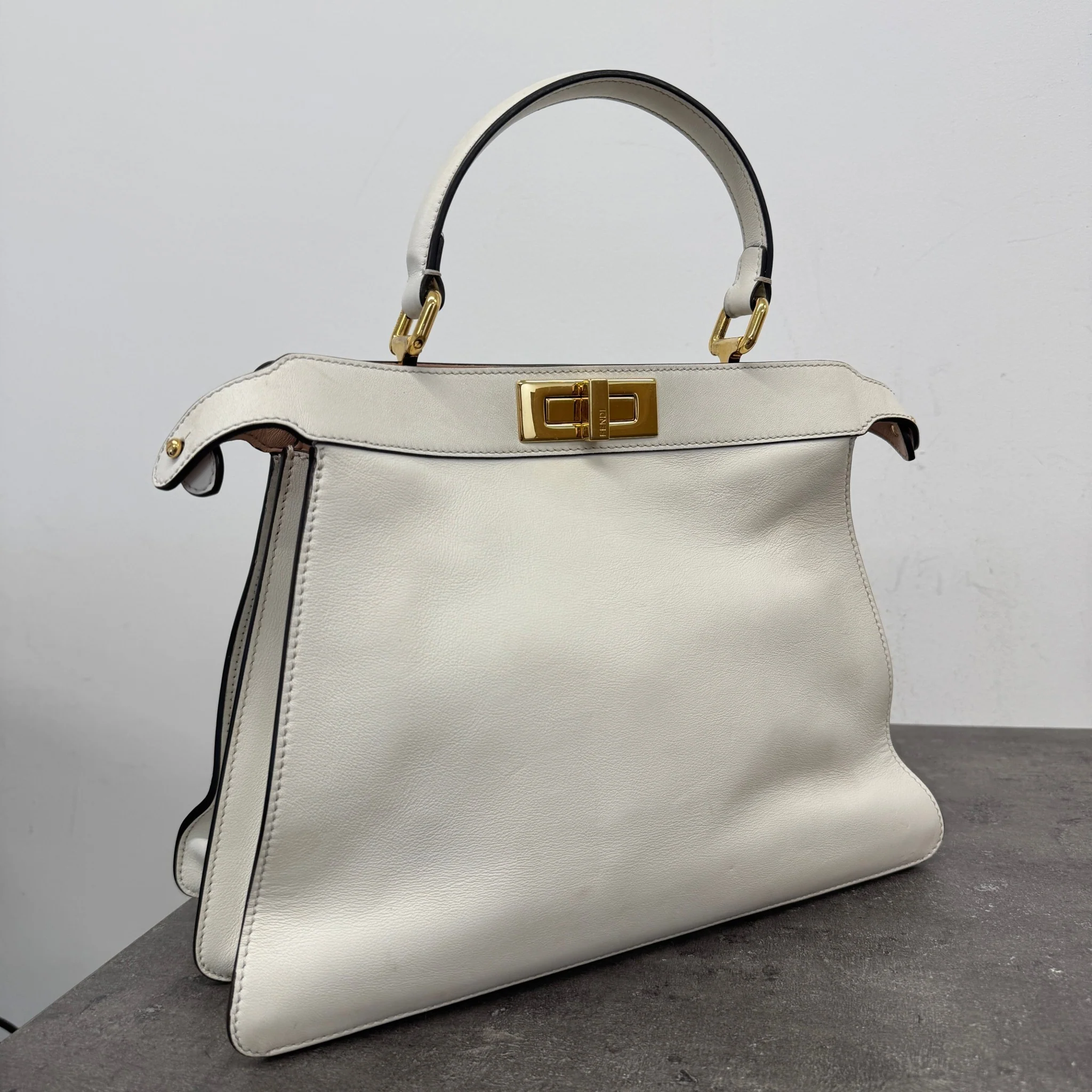 Women's Peekaboo Bag White - Image 8