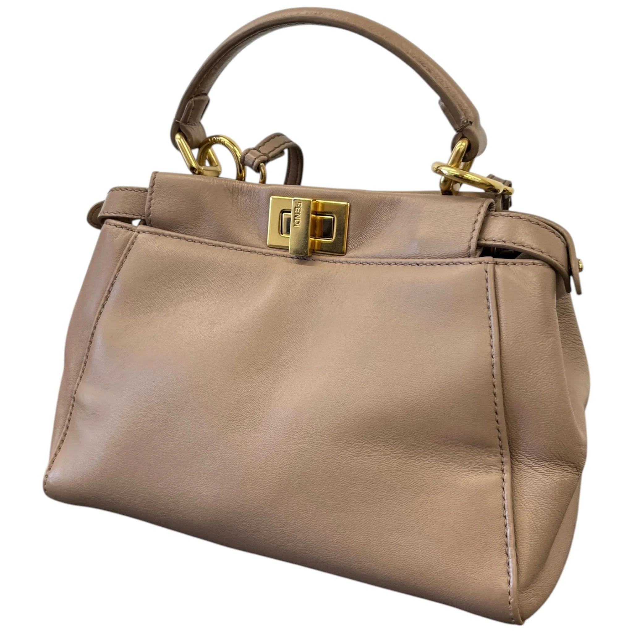Women's Peekaboo Mini Bag Nude - Image 9