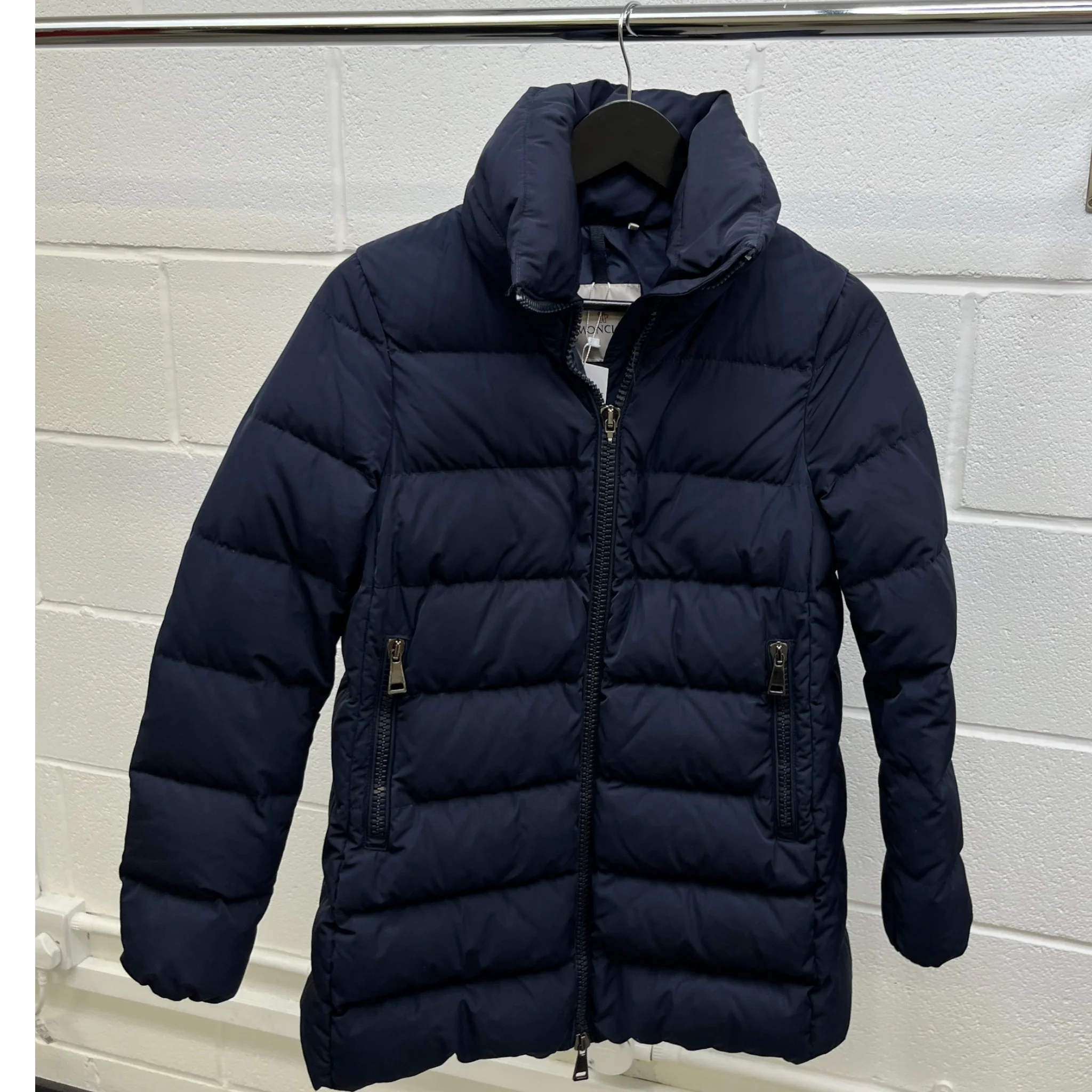 Women's Petrea Down Jacket Navy Size 2 / UK 12 - Image 10