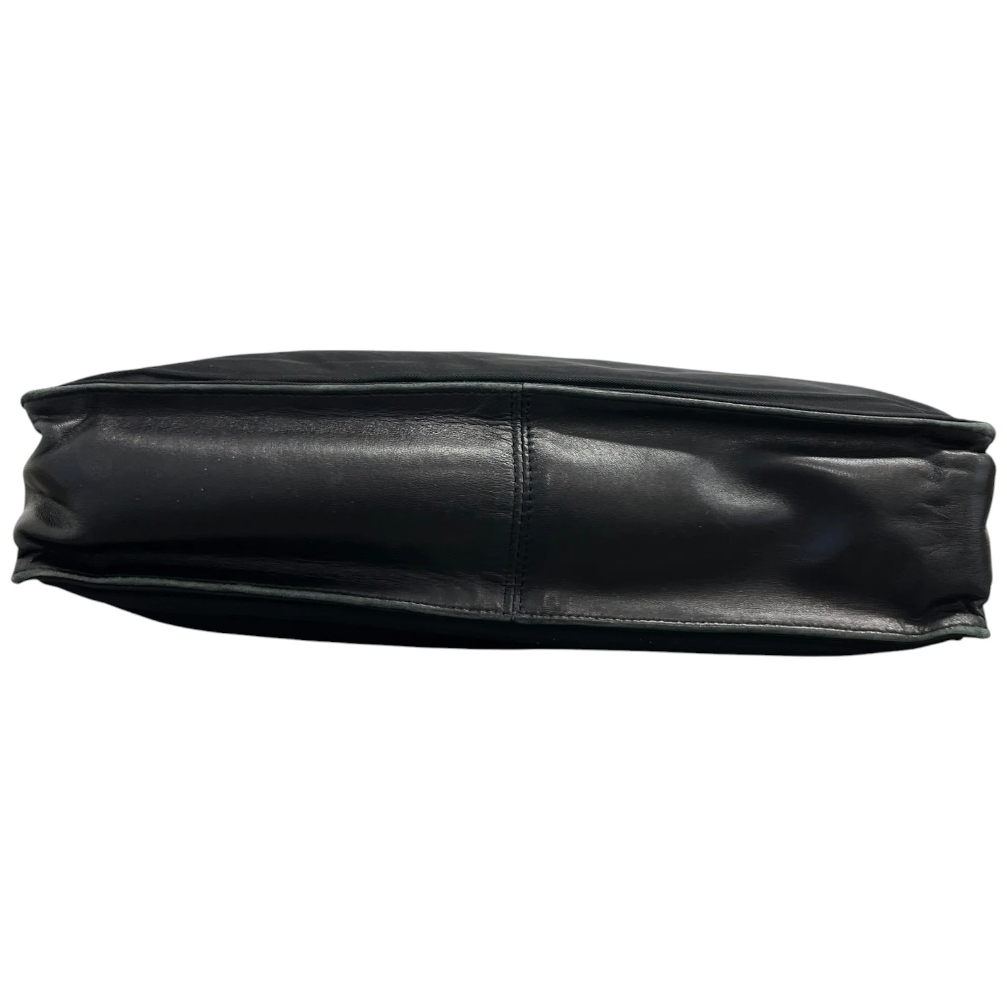 Women's Plaque Logo Bag Black - Image 10