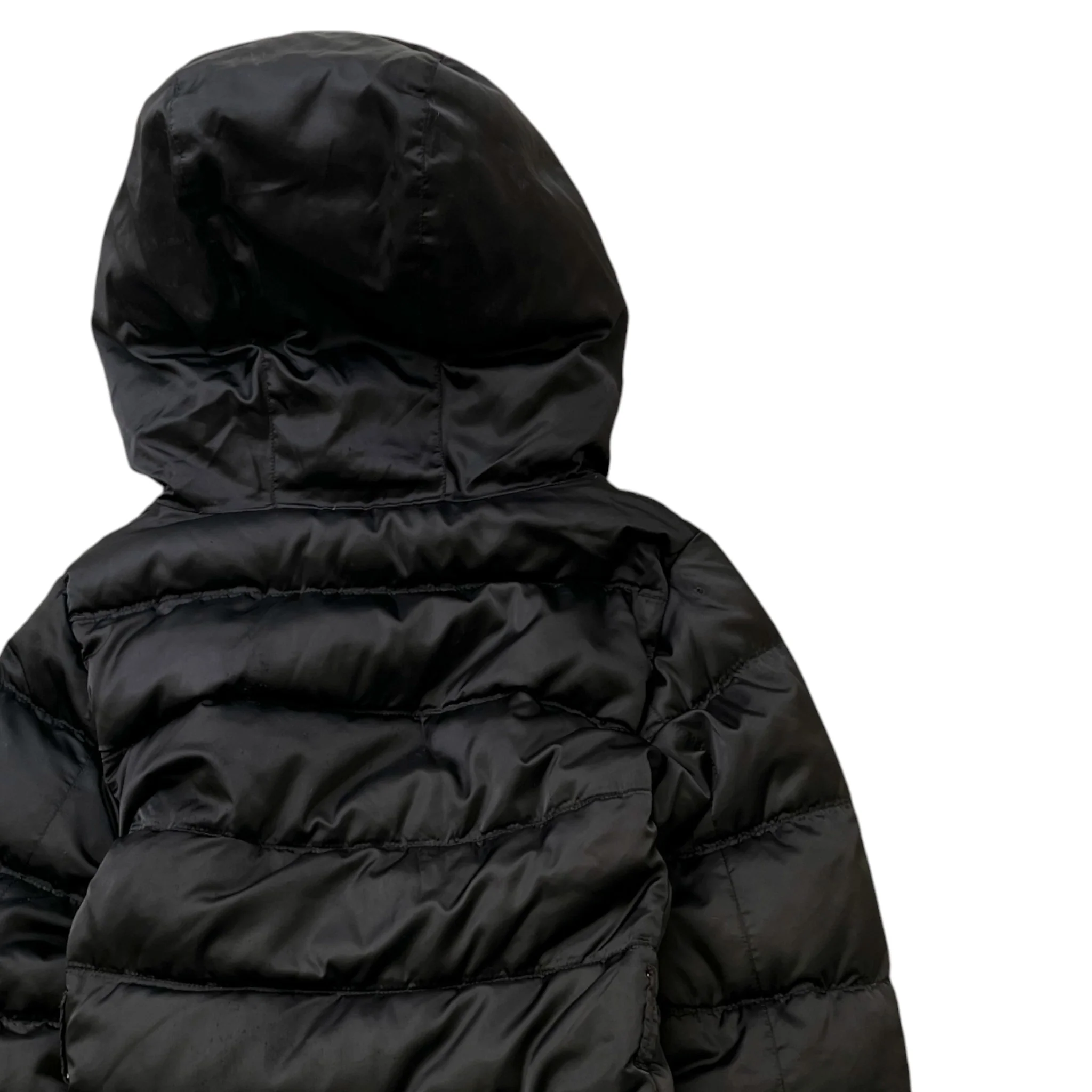 Women's Plaque Logo Down Jacket Black Size IT 42 / UK 10 - Image 4