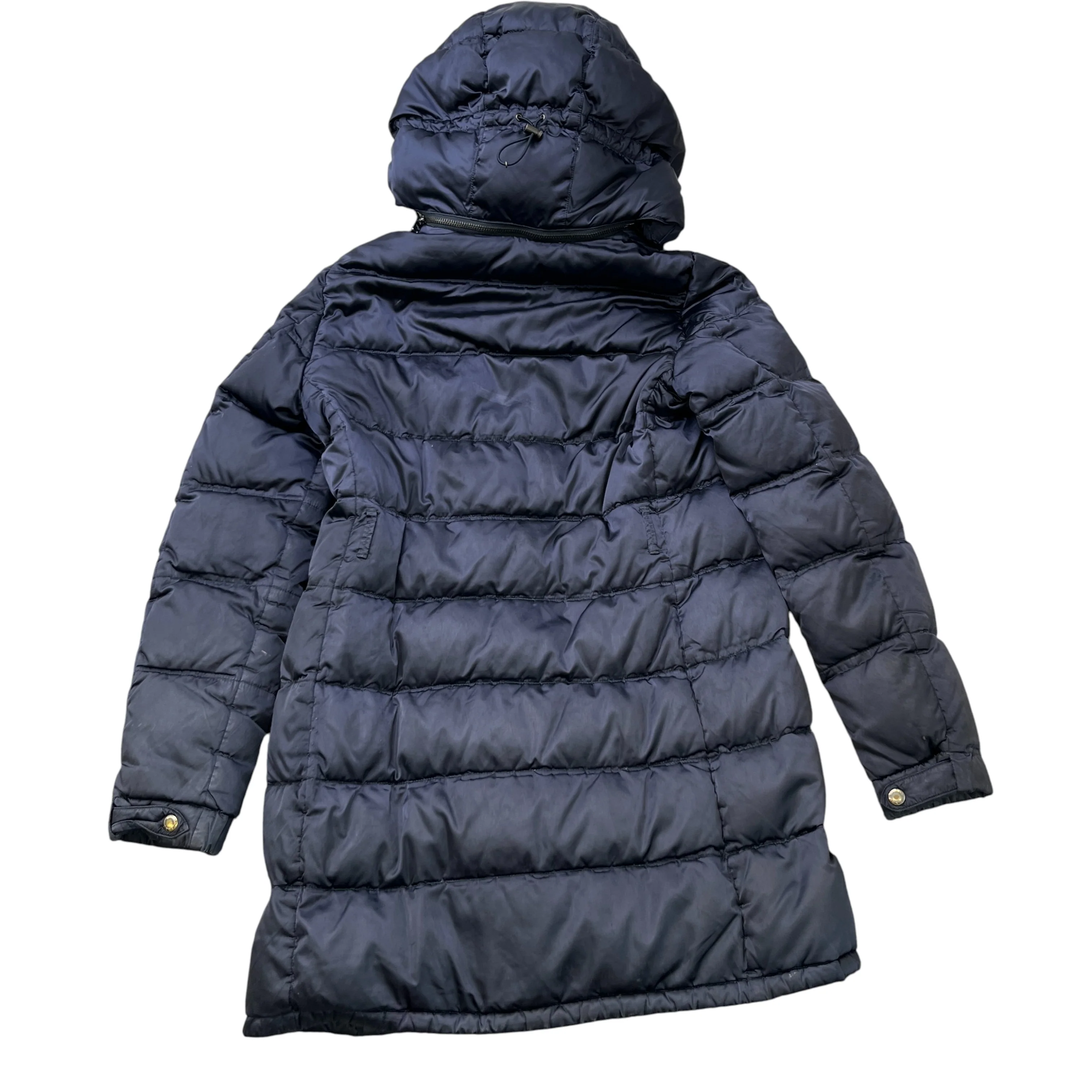 Women's Plaque Logo Down Jacket Navy Size IT 42 / UK 10 - Image 2