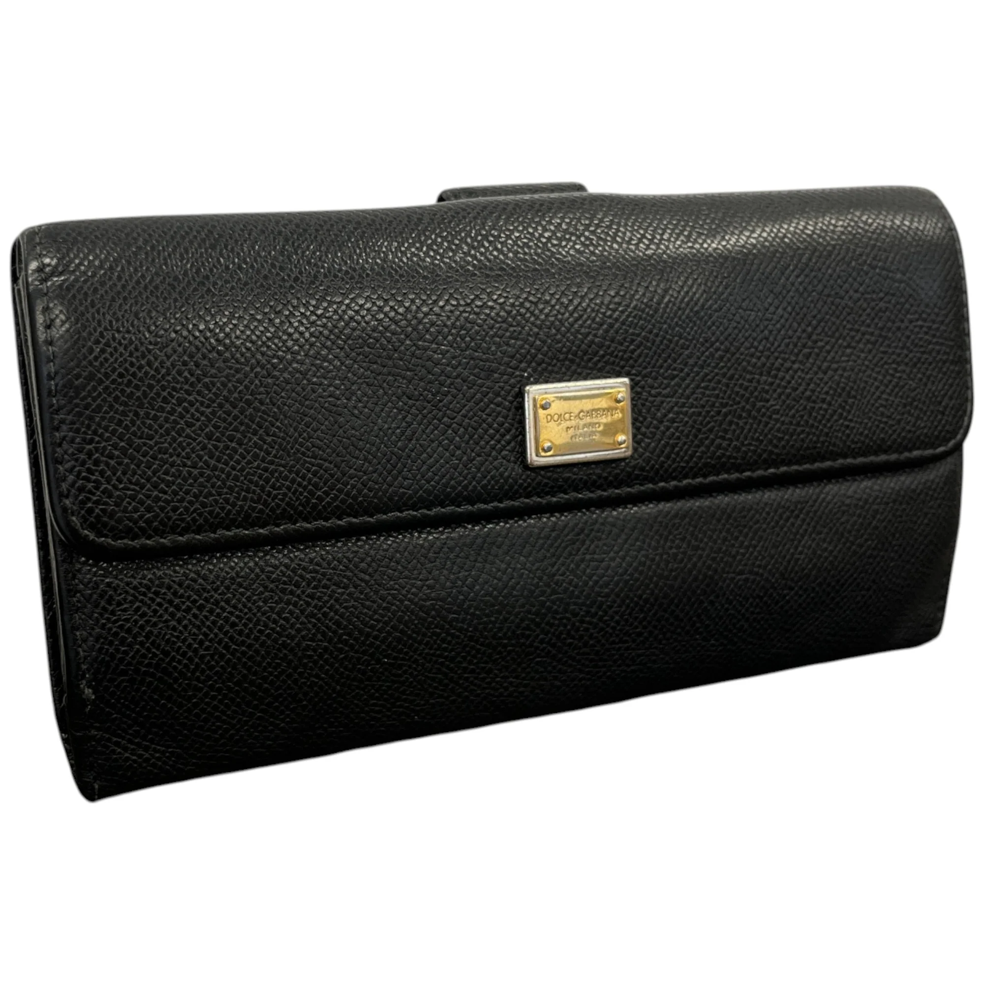 Women's Plaque Logo Purse Black - Image 7