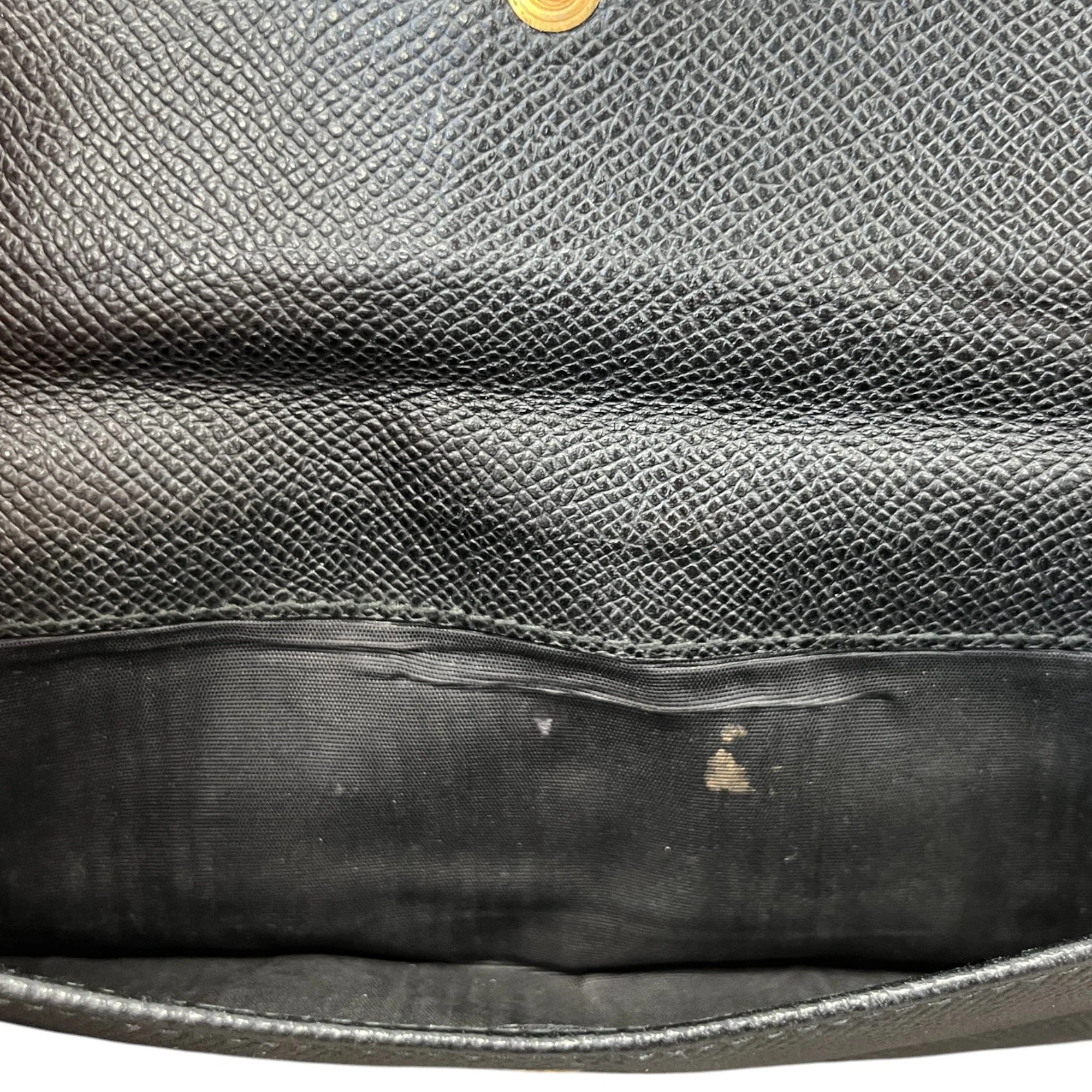 Women's Plaque Logo Purse Black - Image 9