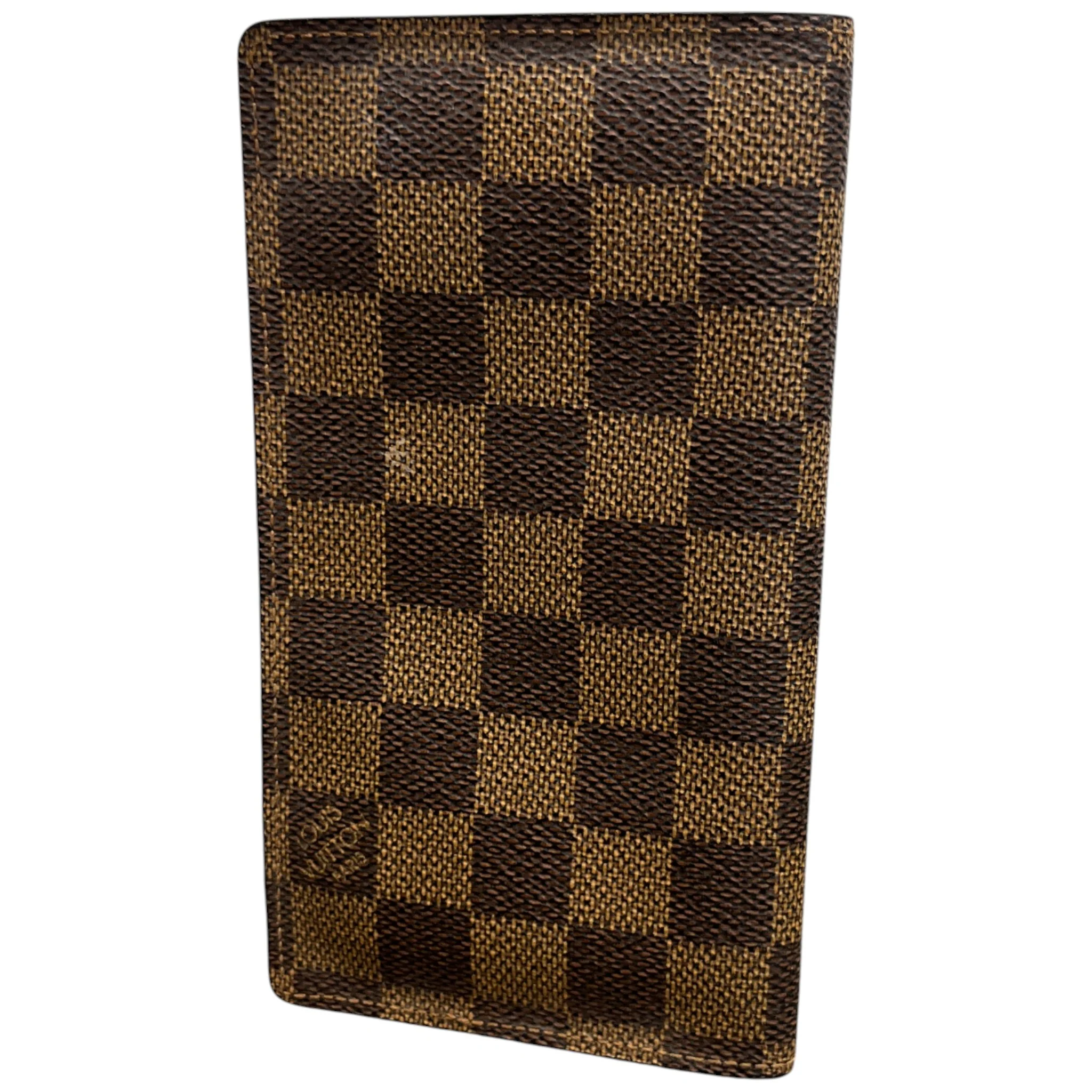 Women's Pocket Agenda Cover Wallet Brown - Image 2
