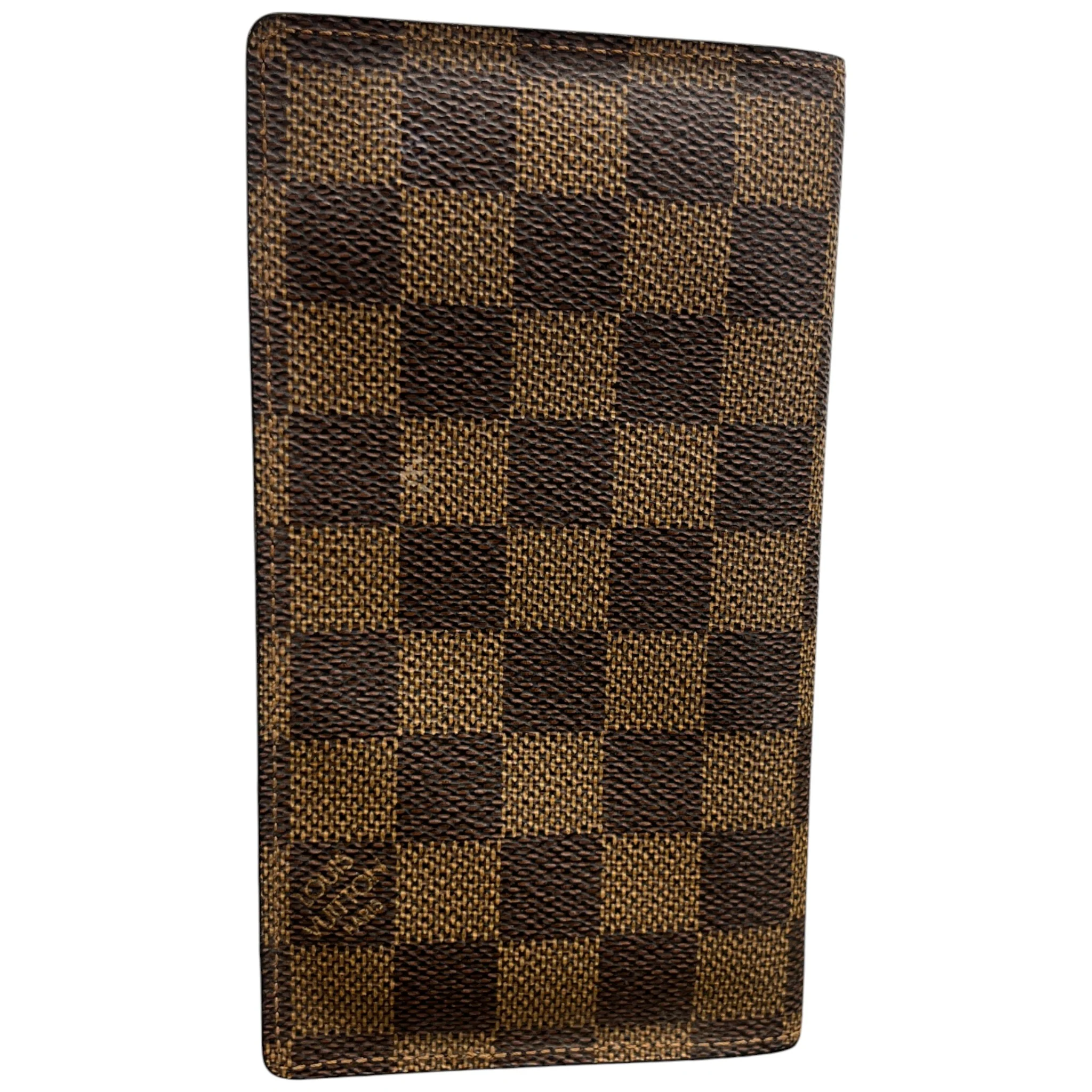 Women's Pocket Agenda Cover Wallet Brown - Image 6