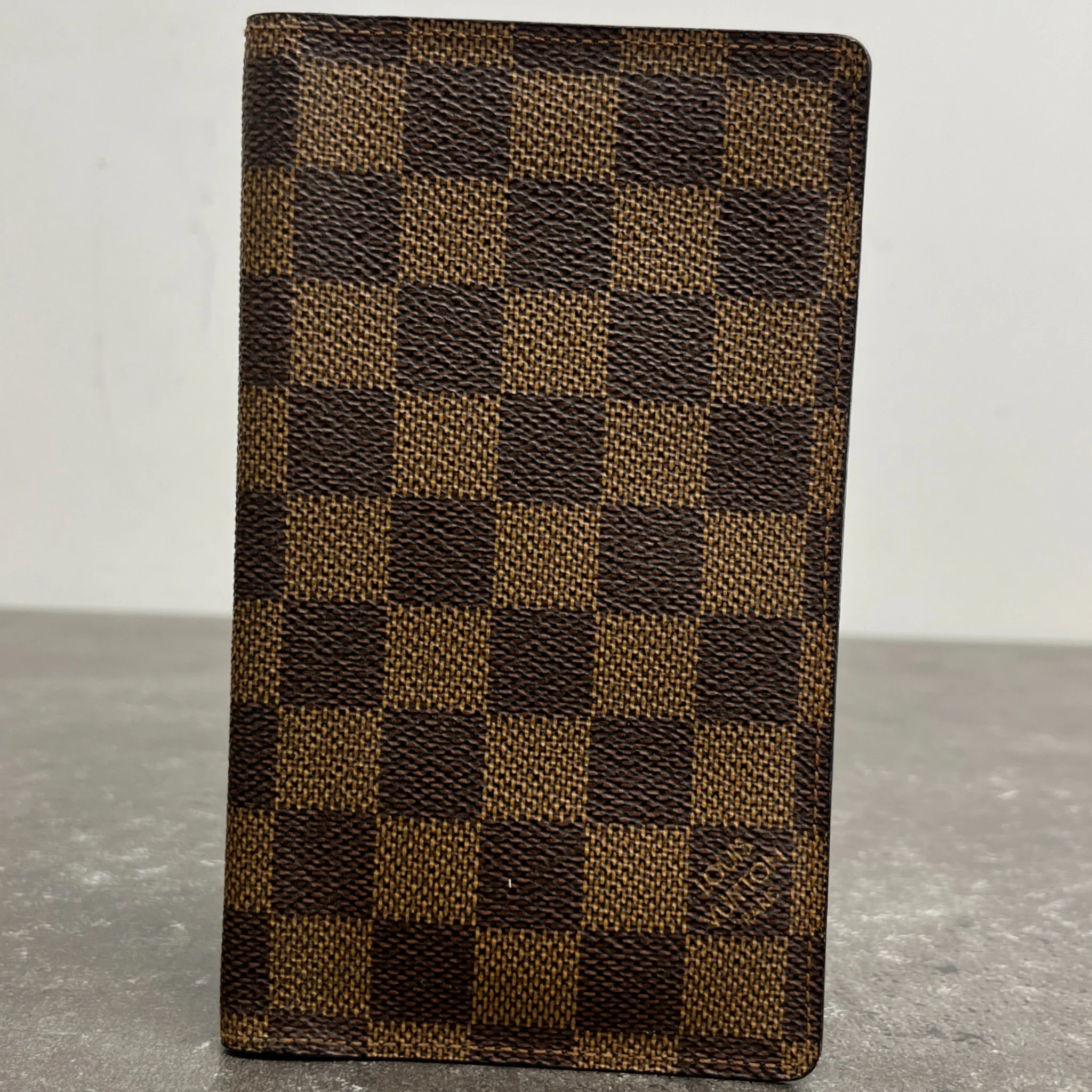 Women's Pocket Agenda Cover Wallet Brown - Image 9