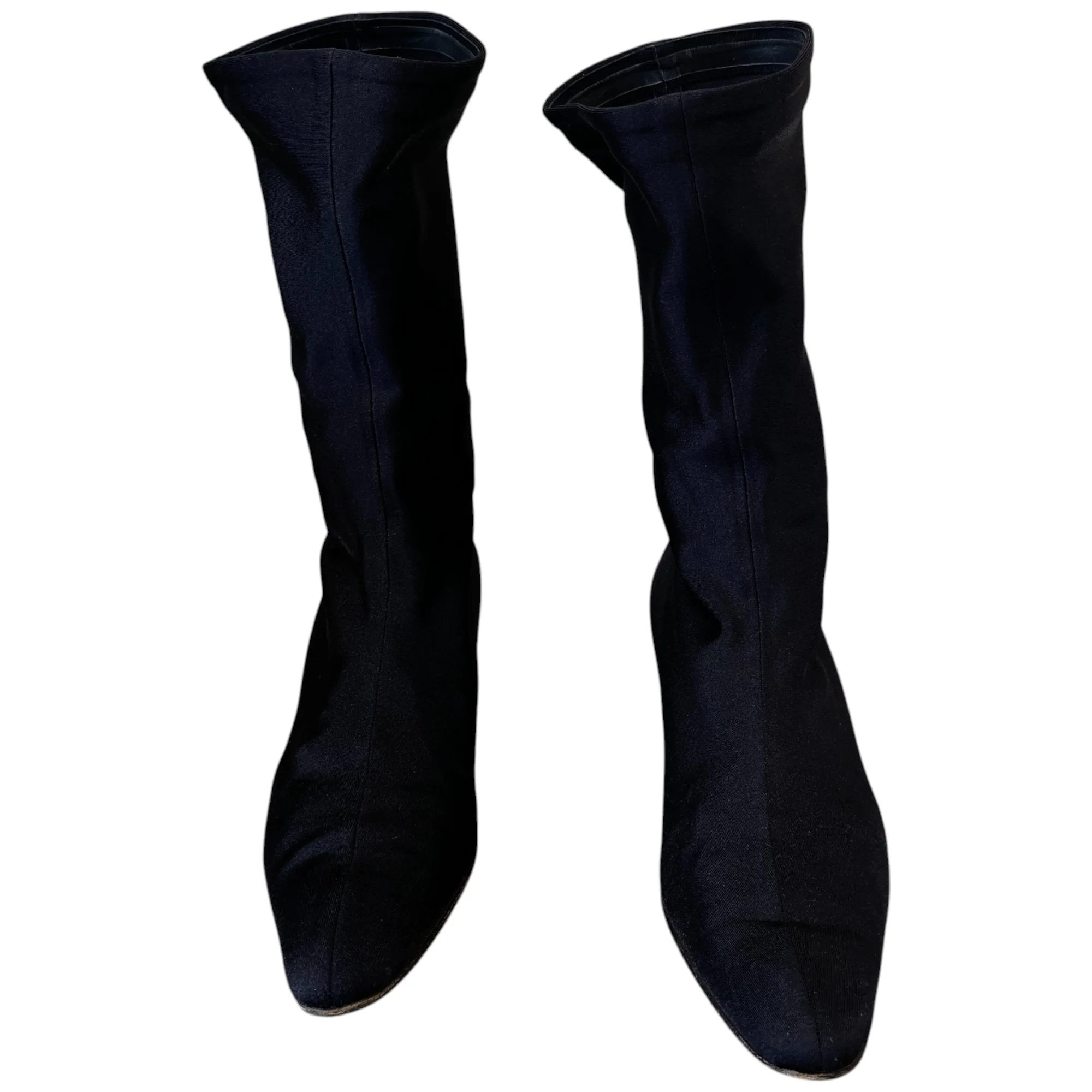 Women's Pointed Toe Kitten Heels Black Size EU 37 / UK 4 - Image 6