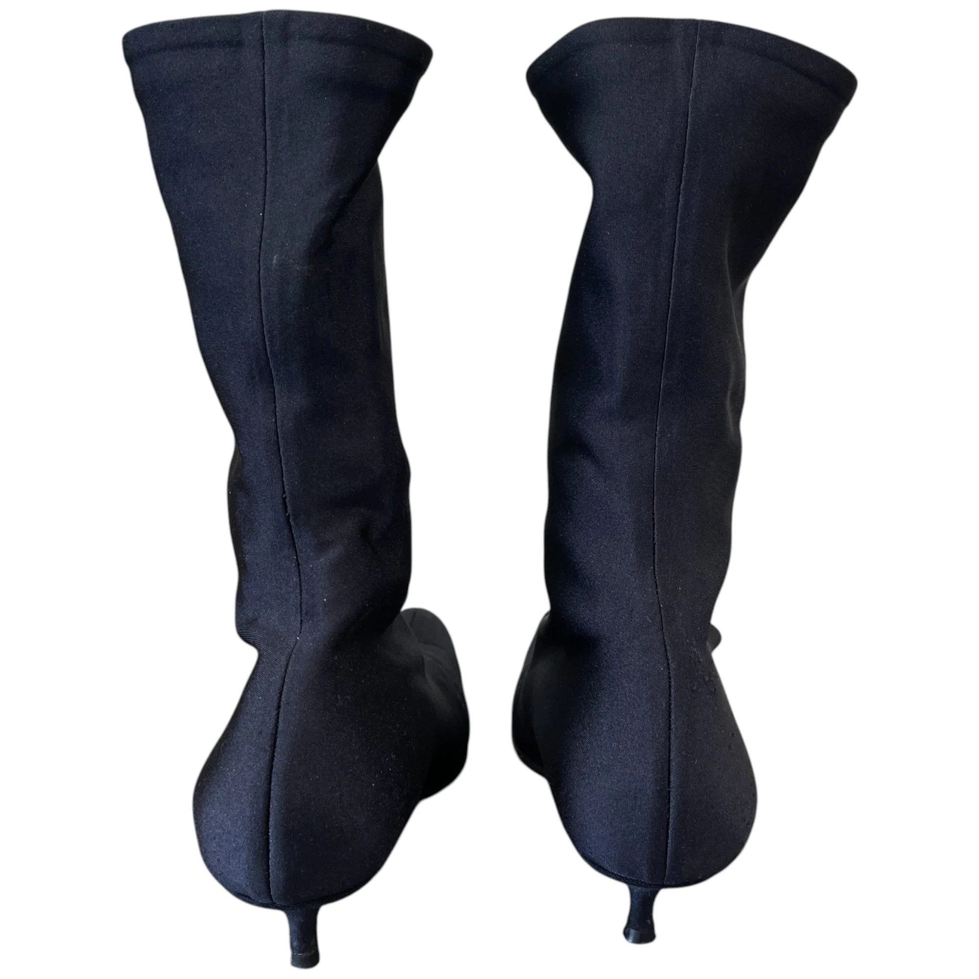 Women's Pointed Toe Kitten Heels Black Size EU 37 / UK 4 - Image 7